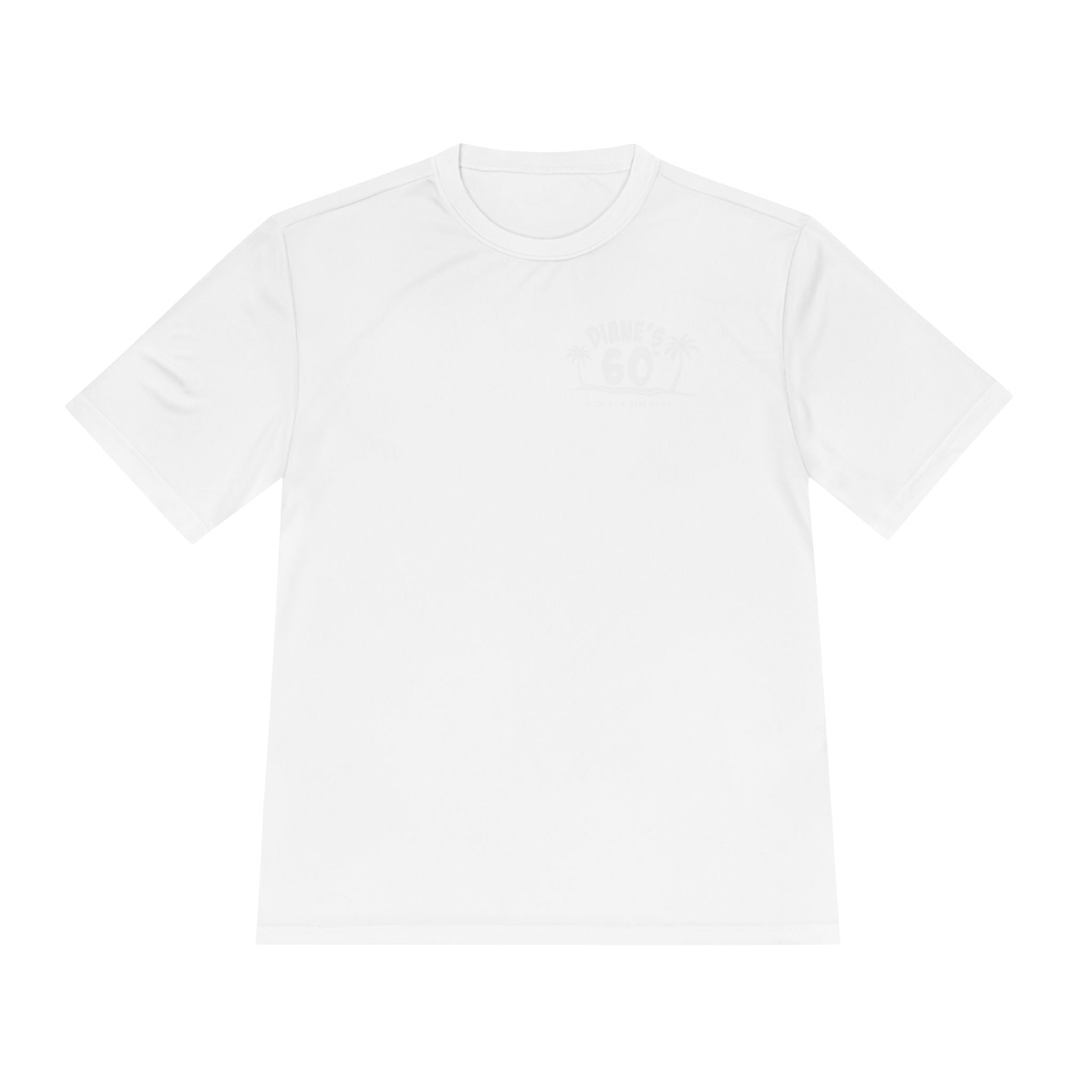 Diane Birthday Cruise White Text- Unisex Moisture Wicking Tee