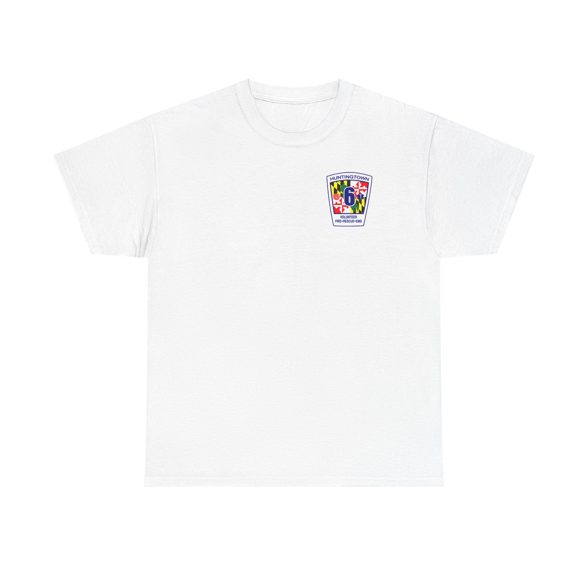 Huntingtown Vol. Fire Boat 6 - Heavy Cotton Unisex Tee