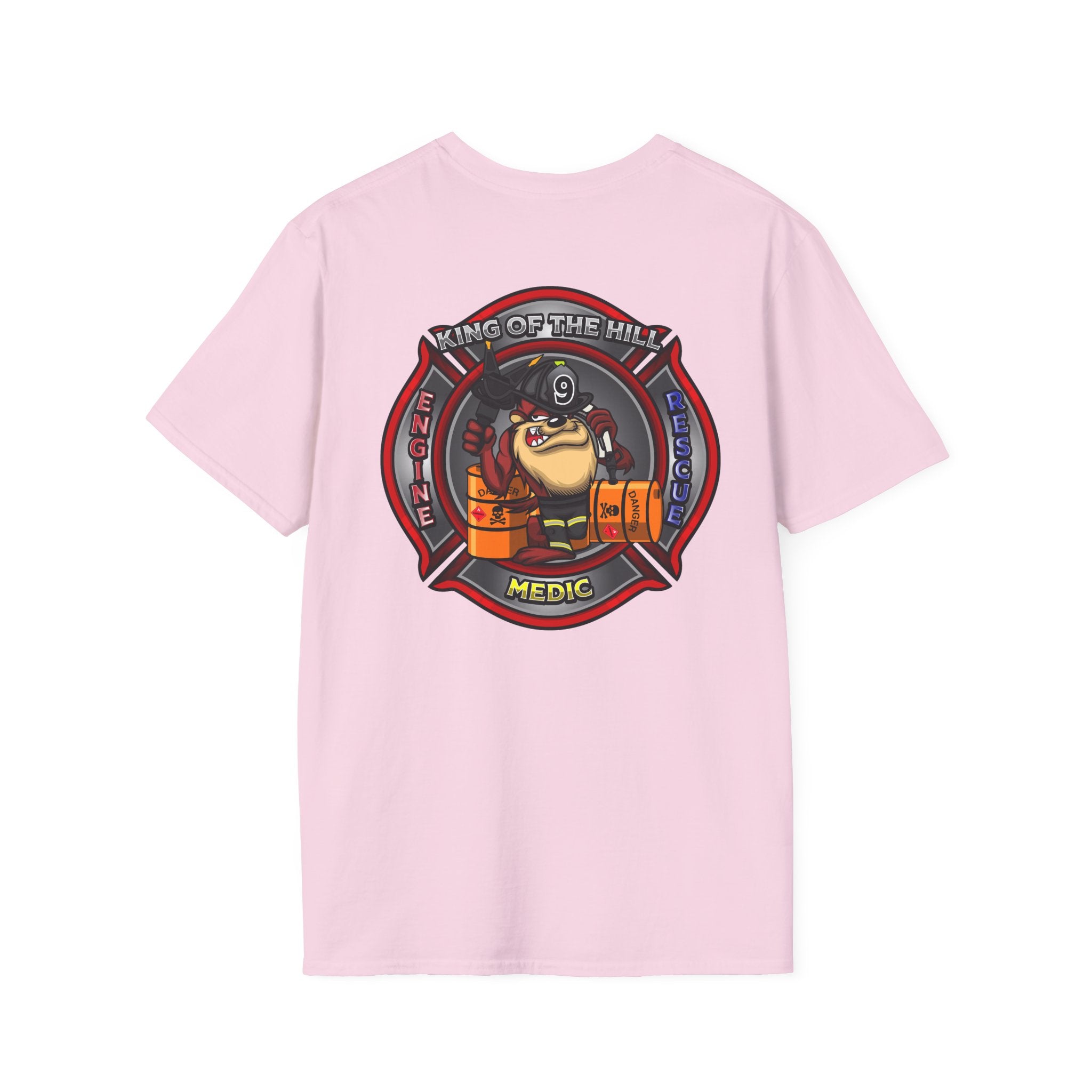 Station 9 Taz Front / Taz back - Gildan Soft Cotton Softstyle T-Shirt