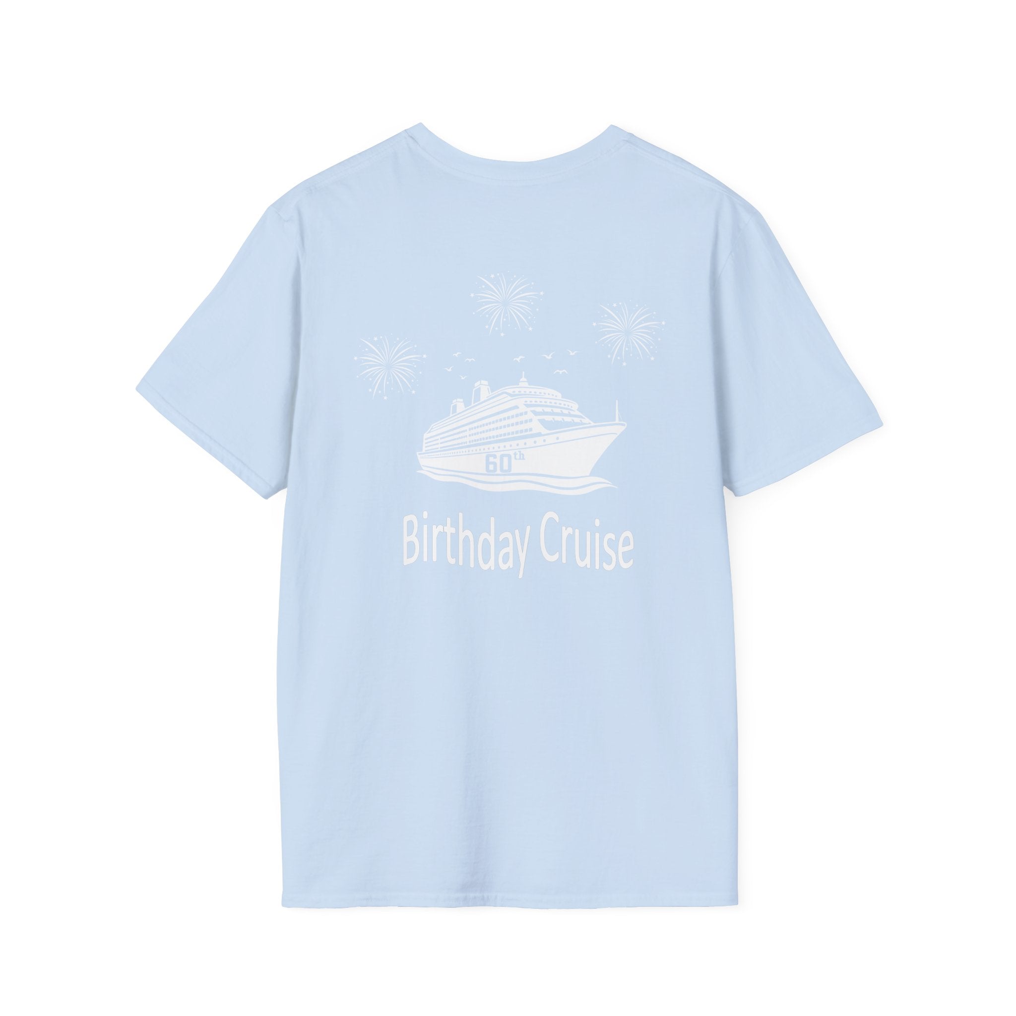 Renee Family Cruise white - Unisex Softstyle Cotton T-Shirt