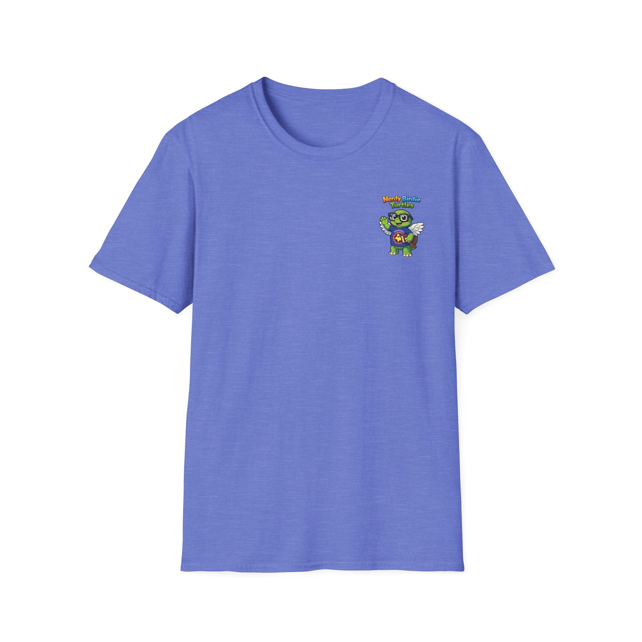 Nerdy Birdie Turtles - Unisex Softstyle T-Shirt