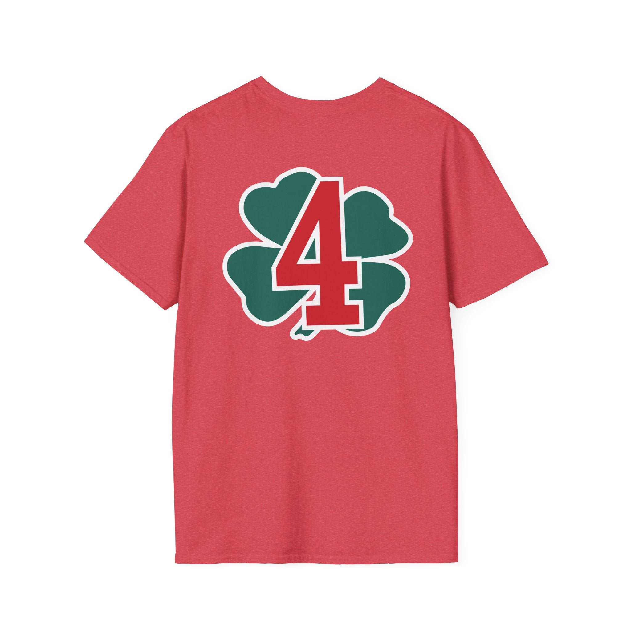 Station 4  acfd clover front/clover back - Gildan Soft Cotton Softstyle T-Shirt