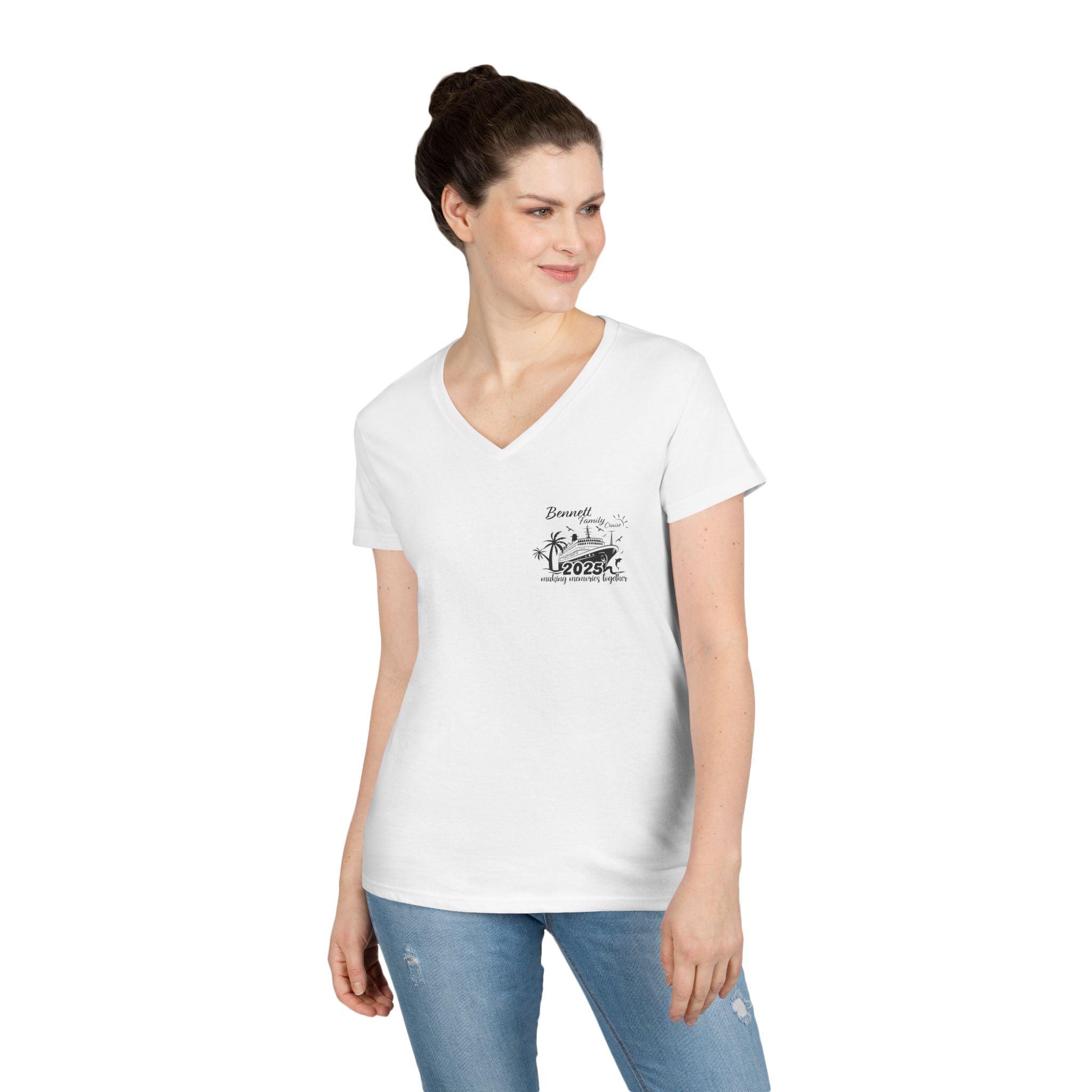 Bennett Family Cruise - Ladies' V-Neck T-Shirt