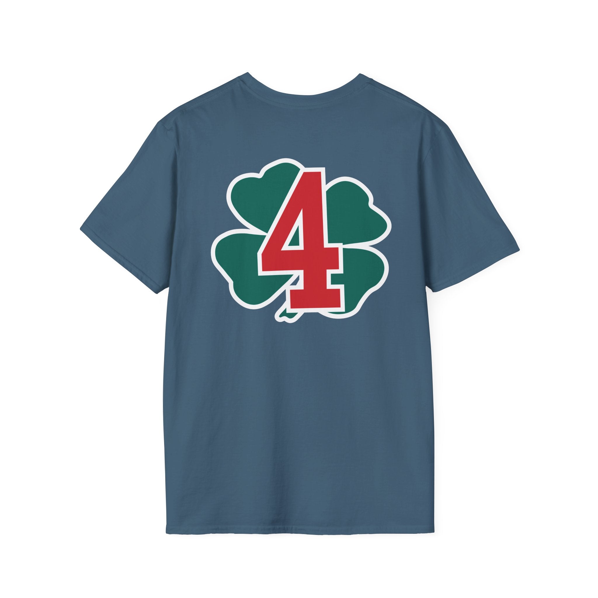 Station 4  acfd clover front/clover back - Gildan Soft Cotton Softstyle T-Shirt