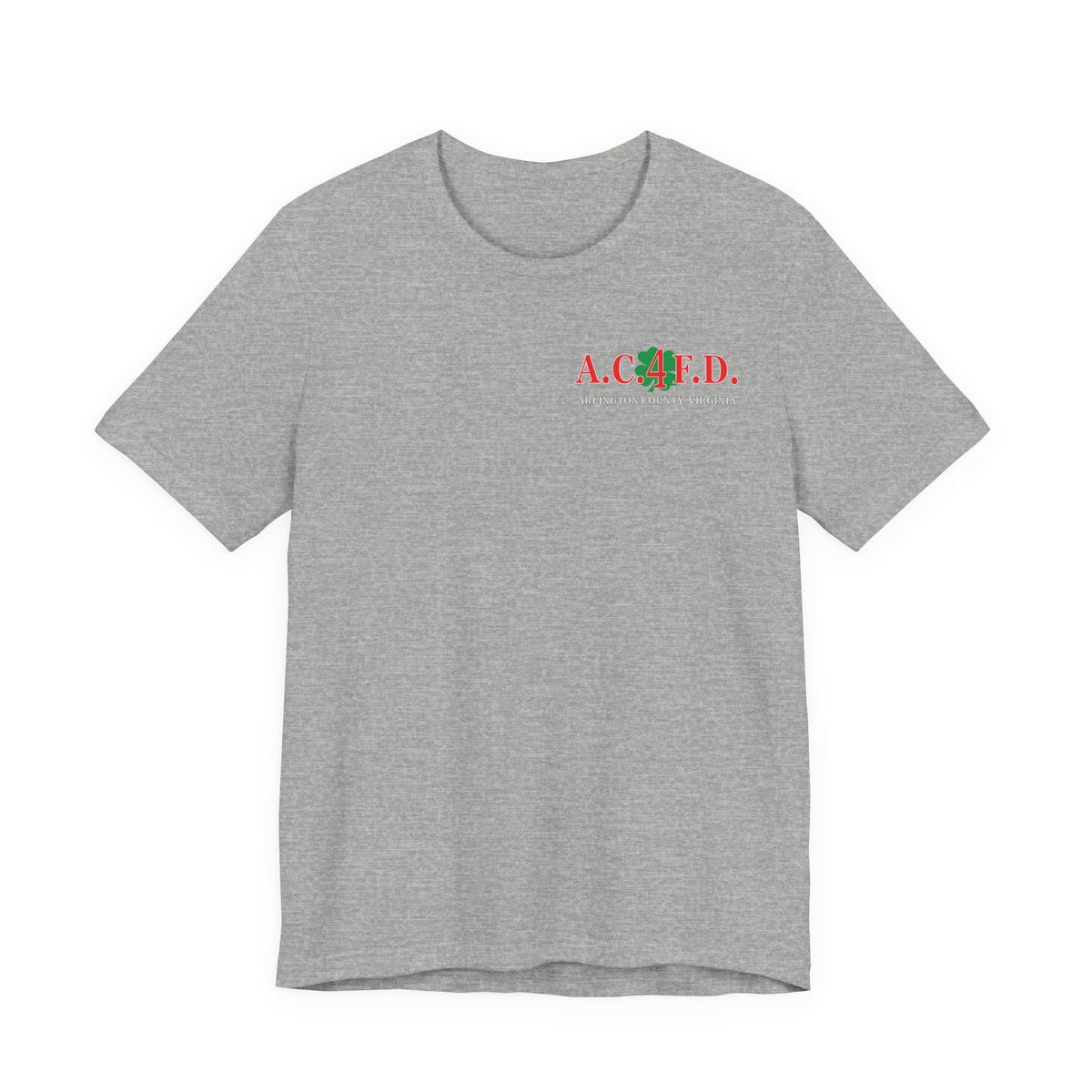 Station 4 Clover Back - Bella+Canvas Soft Unisex Tee