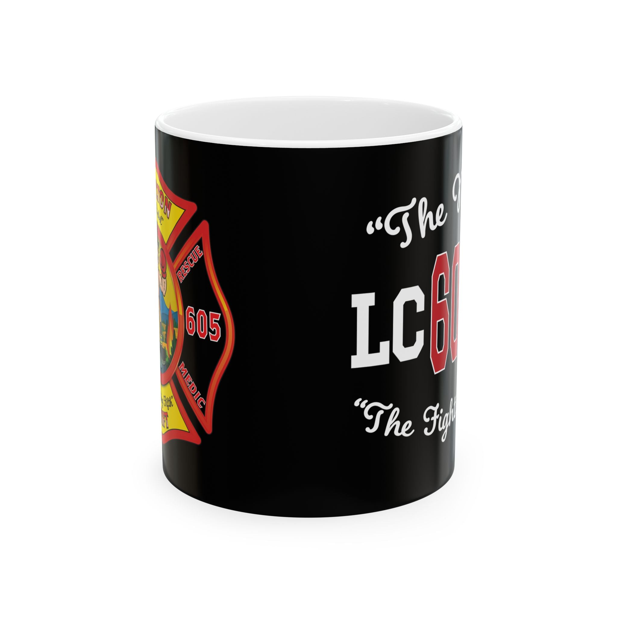 LCFR Hamilton Station 5  - Black Mug, (11oz, 15oz)