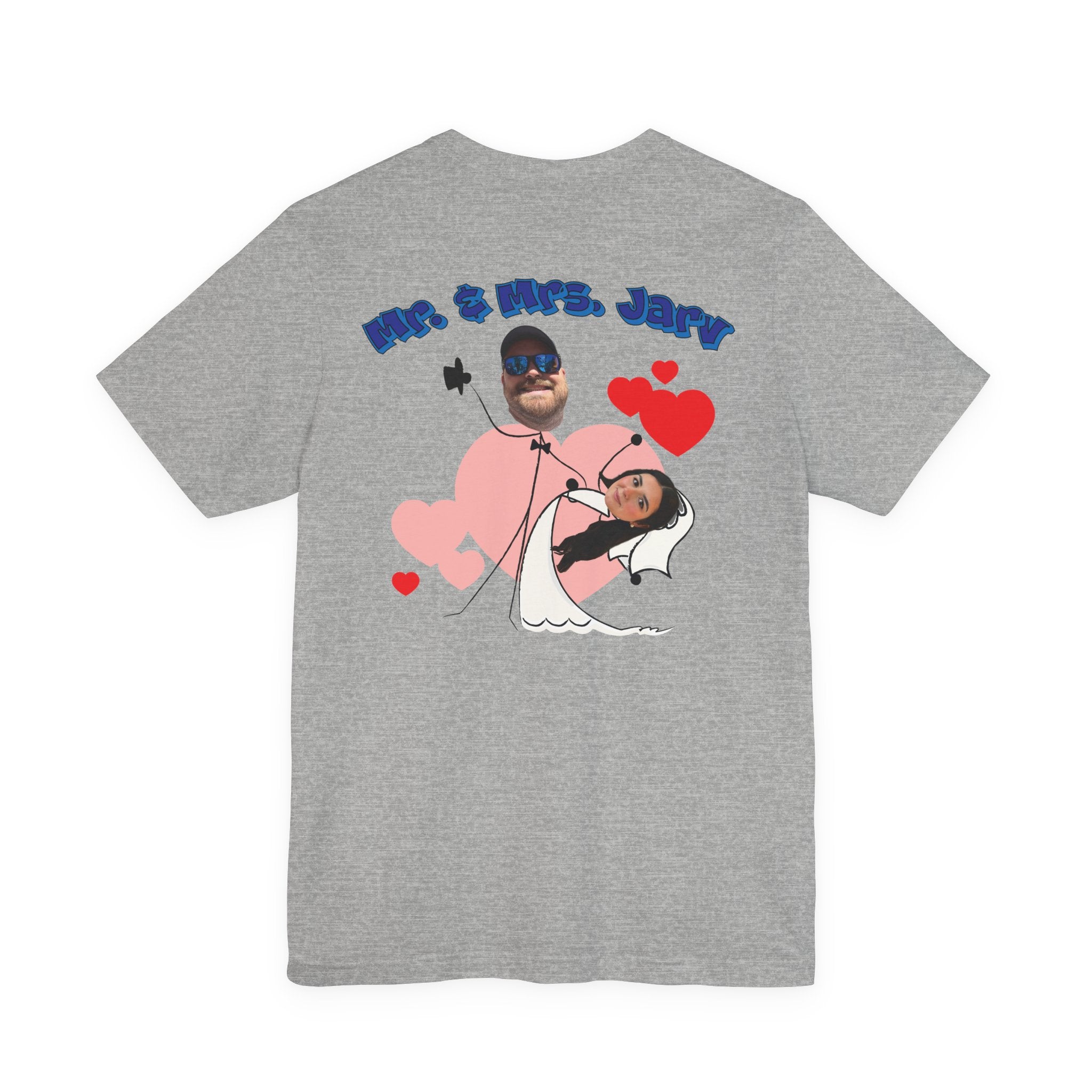 Mr. & Mrs. Jarv - Unisex Jersey Short Sleeve Tee