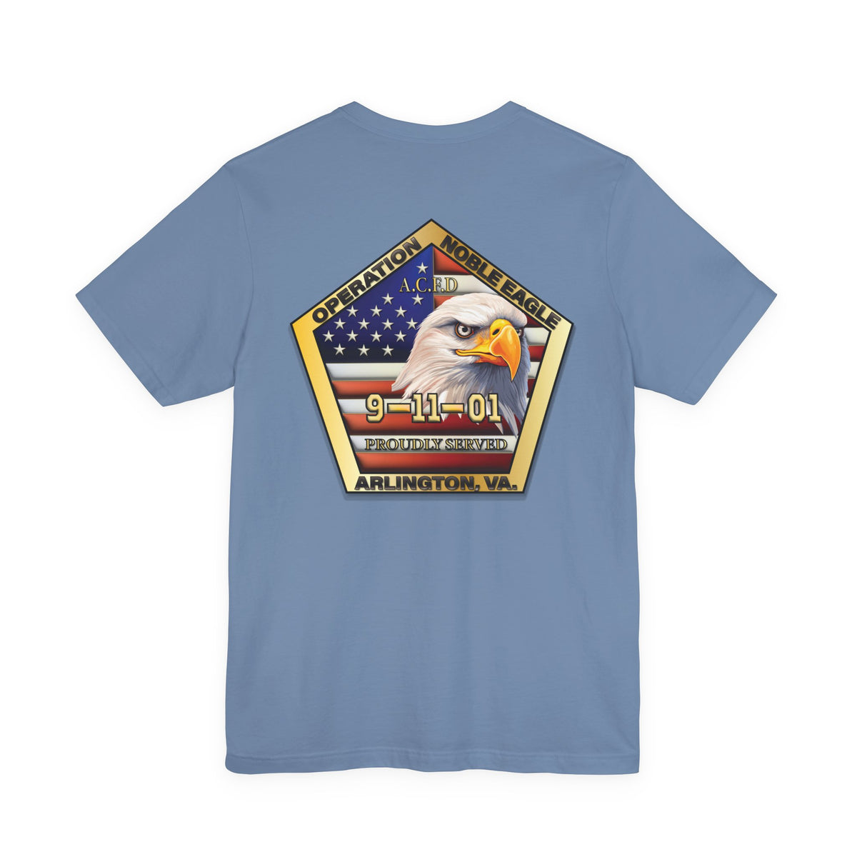 Copy of Old Arlington Patch/Noble Eagle - Bella+Canvas Soft Unisex Tee