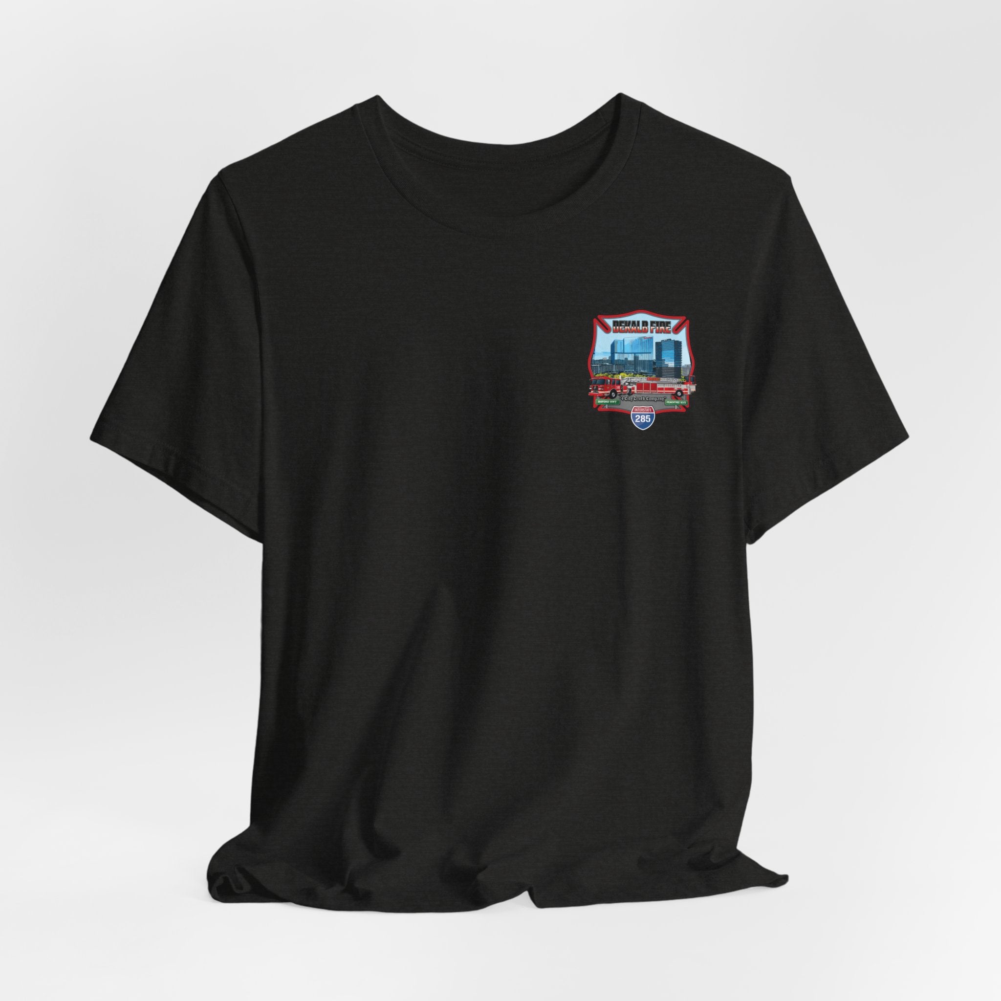 Dekalb County Fire Tiller 18 - Bella+Canvas Soft Unisex Tee