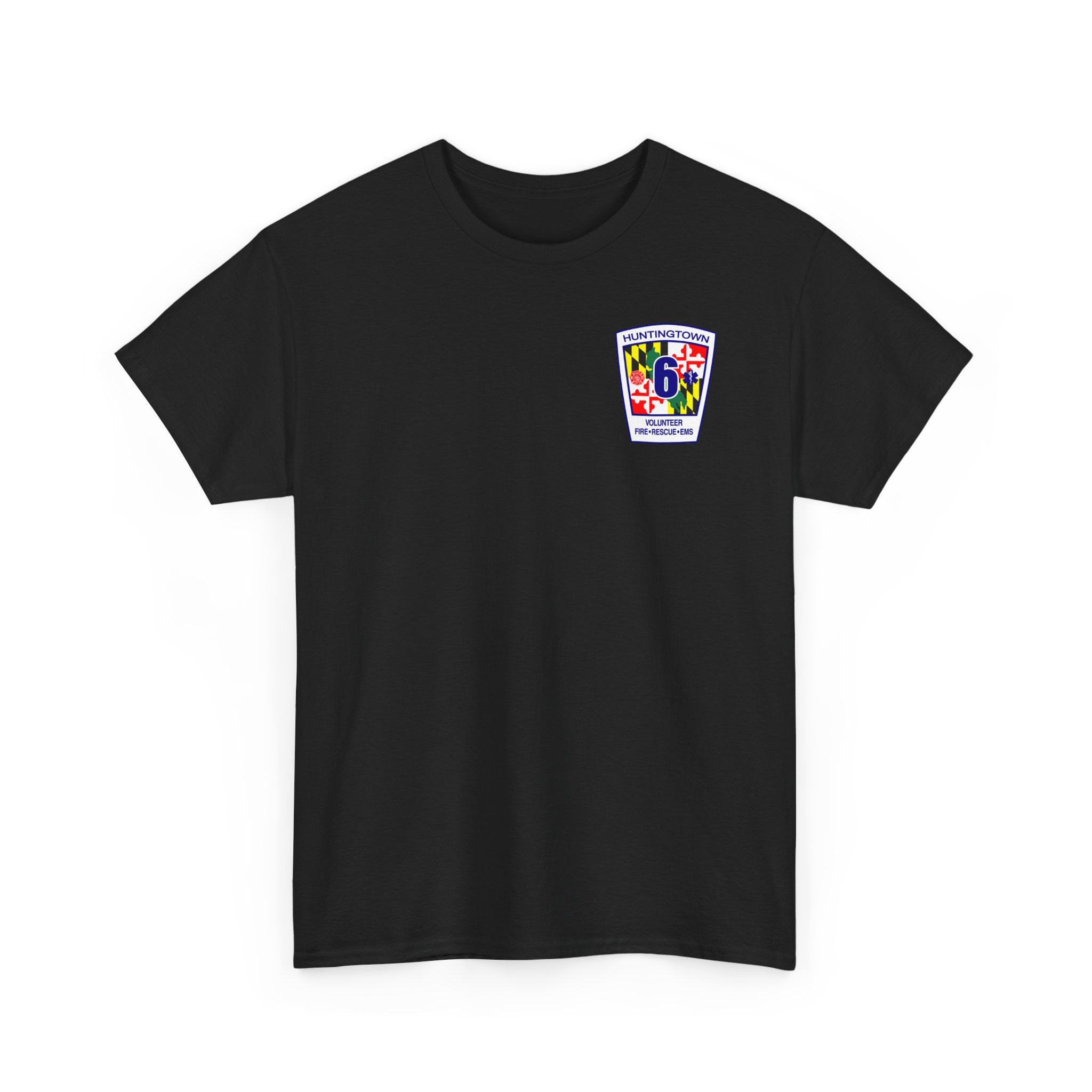 Huntingtown Vol. Fire Boat 6 - Heavy Cotton Unisex Tee
