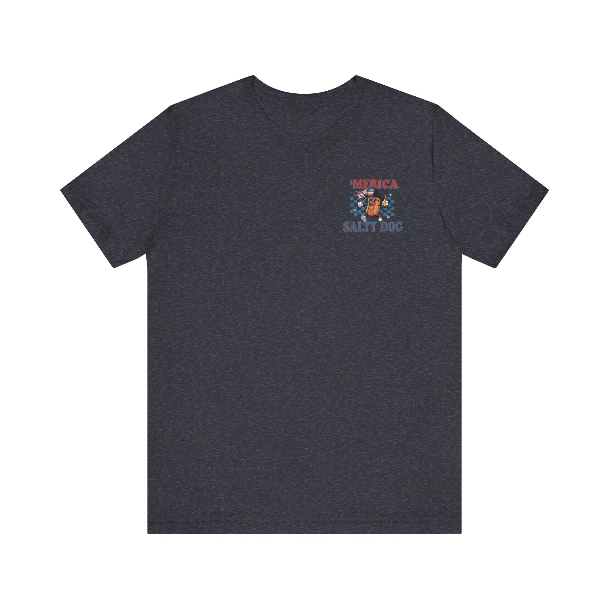 Salty Dog 'Merica Shirt - Bella-Canva Soft Jersey Short Sleeve Tee