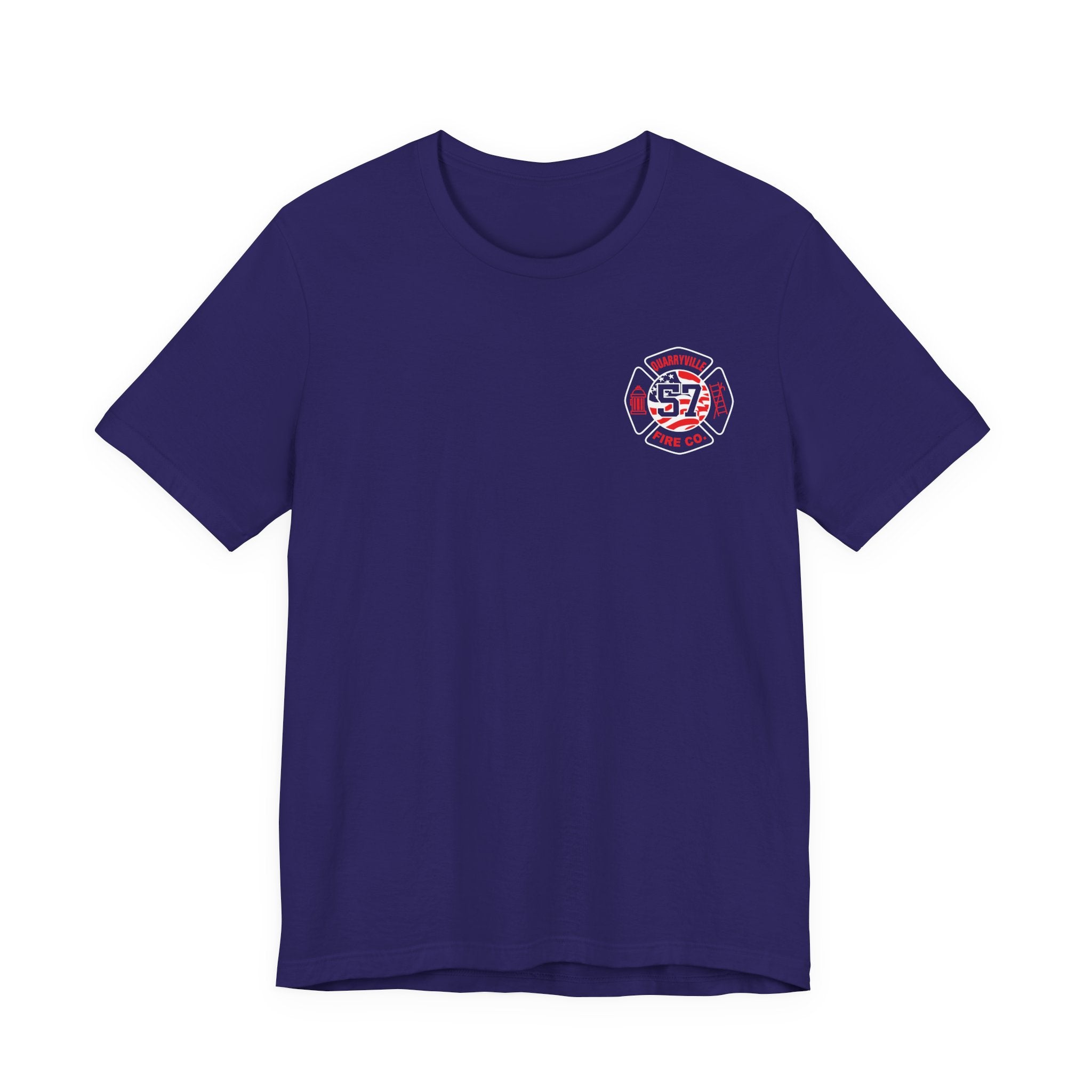 Quarryville PA Vol. Fire  - Bella+Canvas Soft Jersey Cotton Unisex Tee