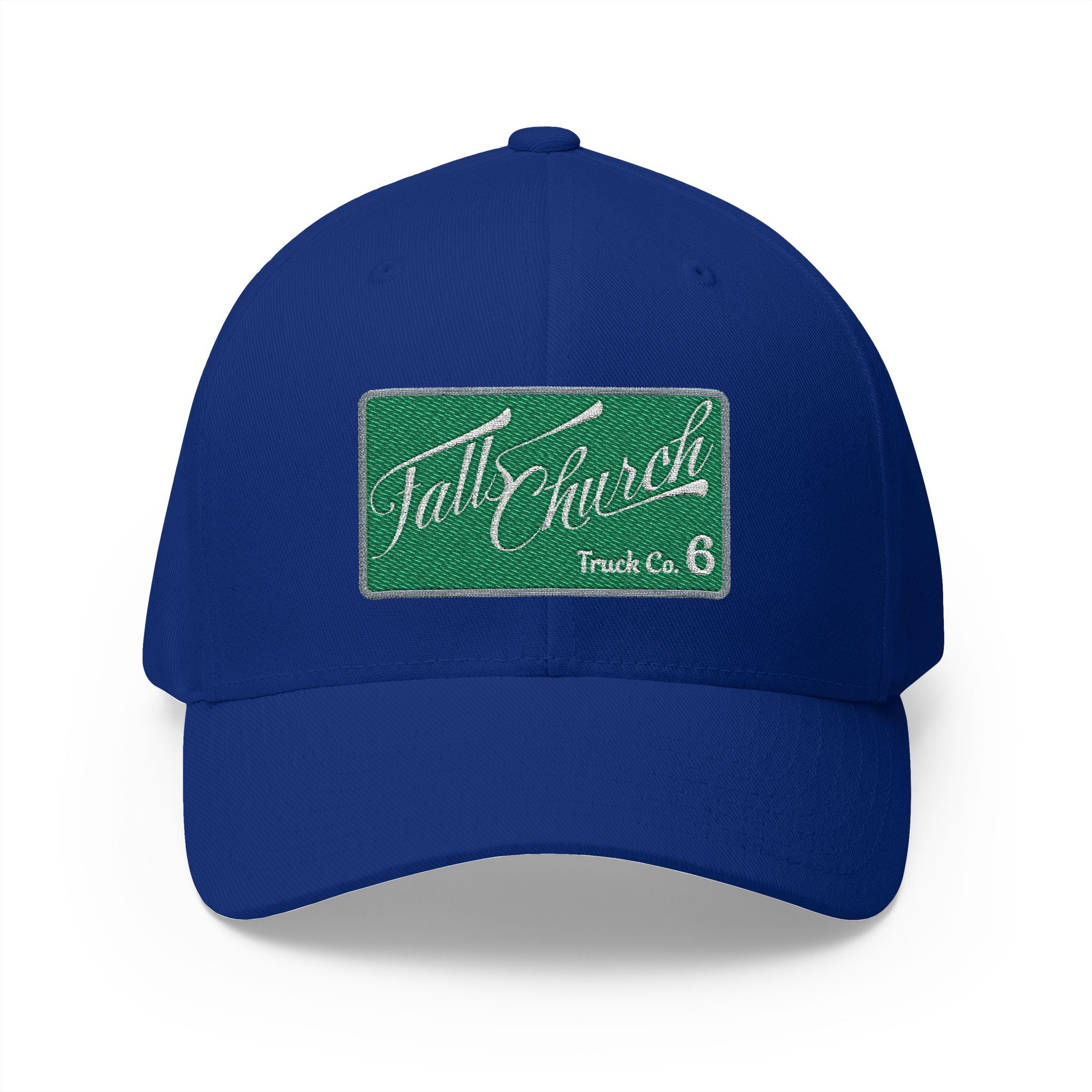 Arlington Falls Church Truck 6 - FLEXFIT Closed-Back Structured Cap (Embroidery)