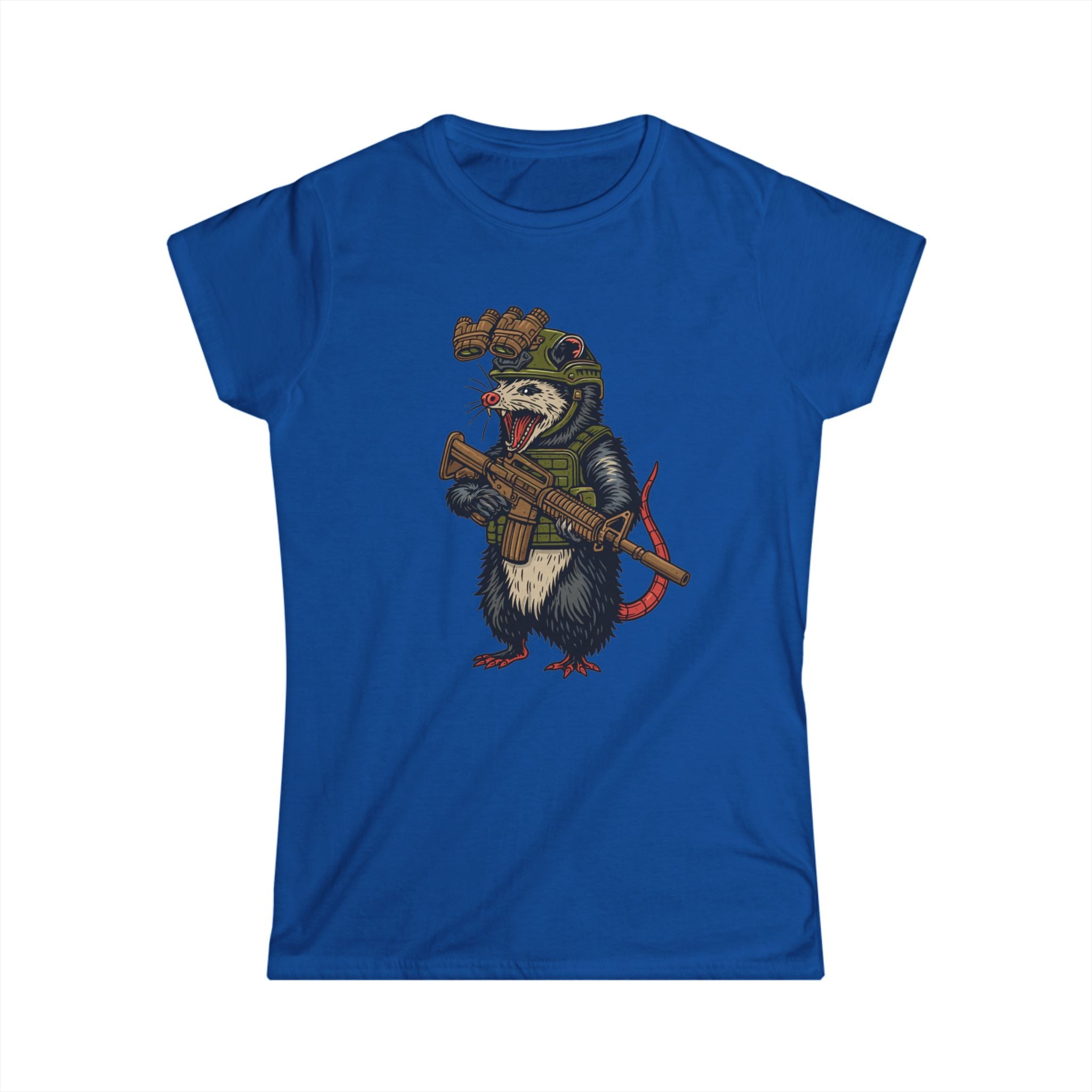 Tactical Opossum - Women's Softstyle Tee