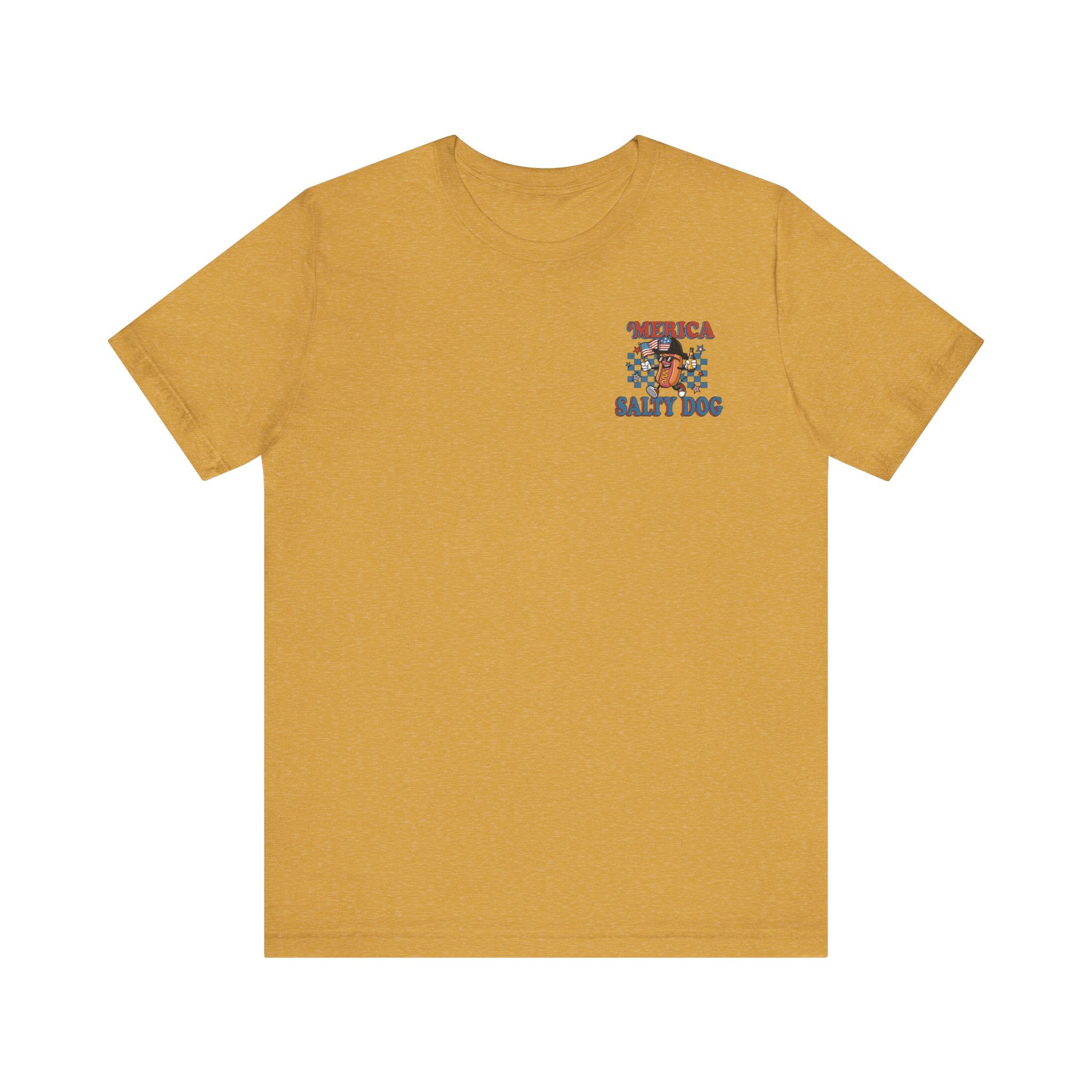 Salty Dog 'Merica Shirt - Bella-Canva Soft Jersey Short Sleeve Tee