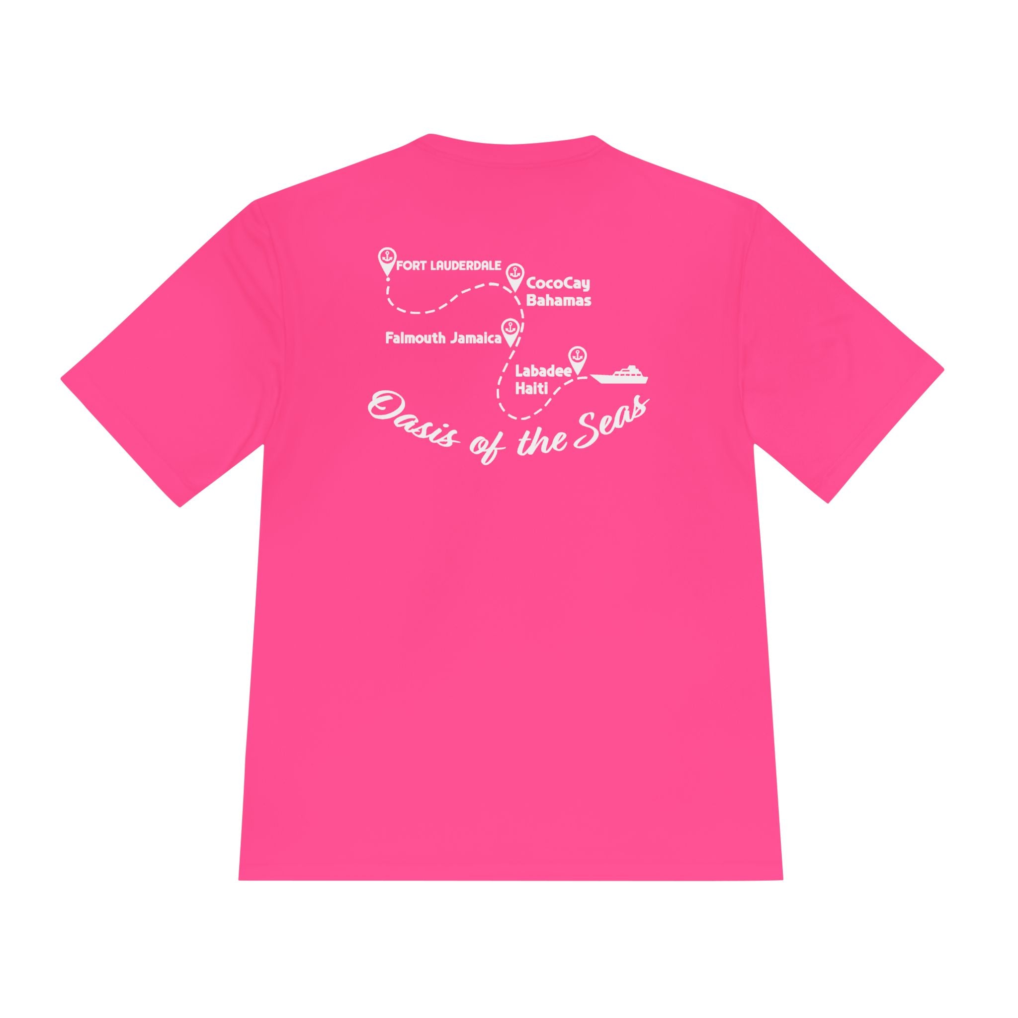 Bennet Family Cruise White Text- Unisex Moisture Wicking Tee