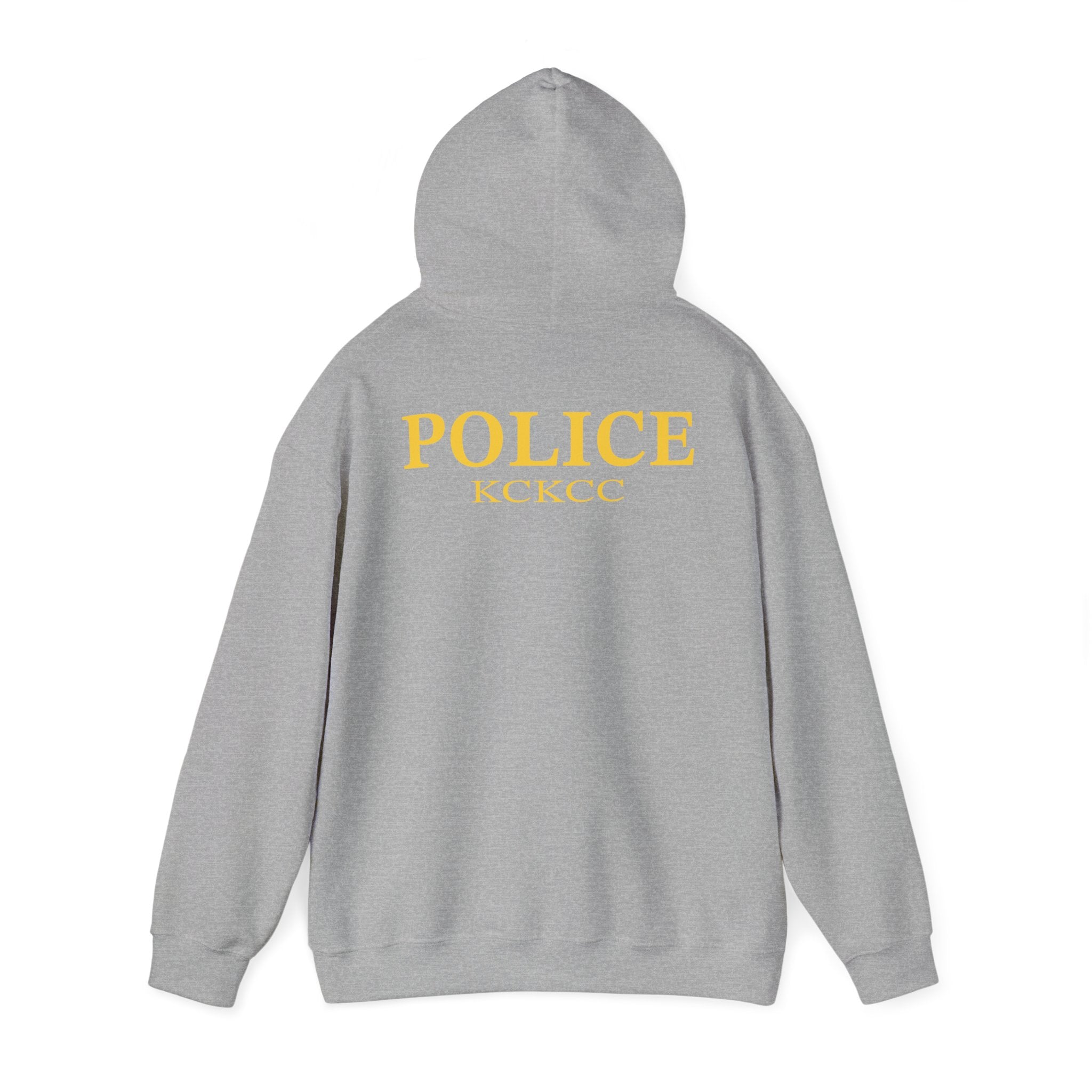 Kansas City College Police Officer Badge - Unisex Heavy Blend™ Hooded Sweatshirt