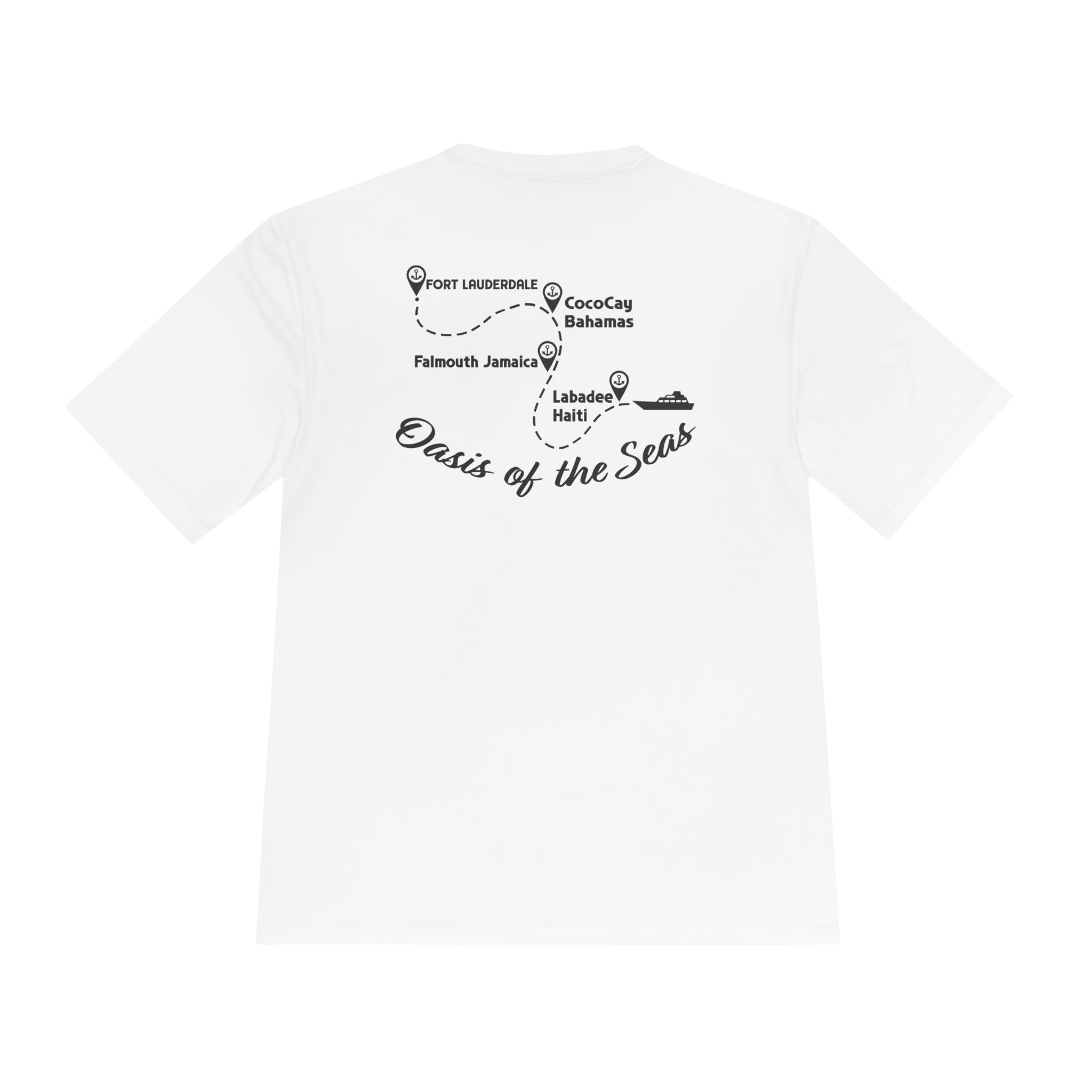Bennet Family Cruise Black Text - Unisex Moisture Wicking Tee