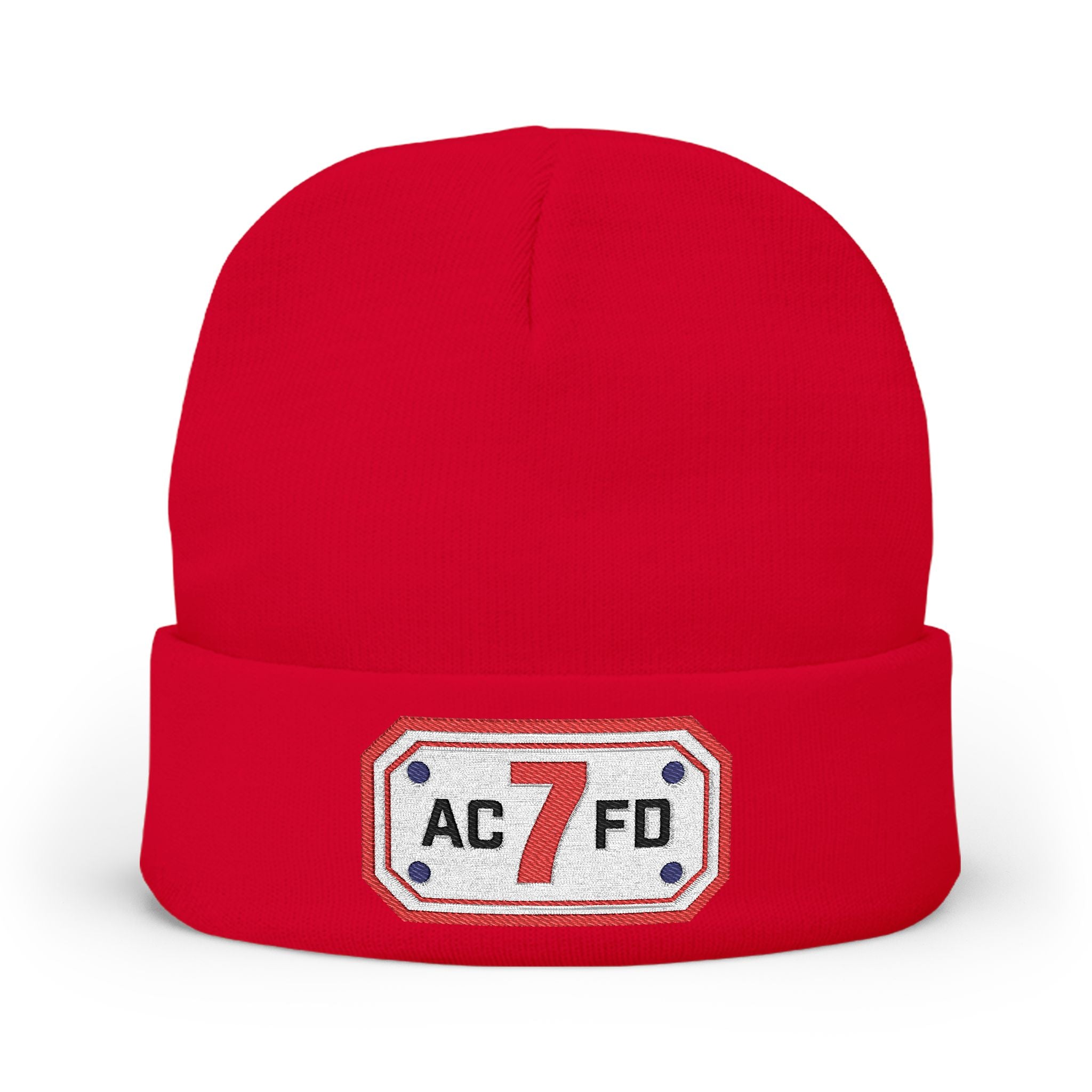 Arlington Engine 7 - Knit Beanie (Embroidery)