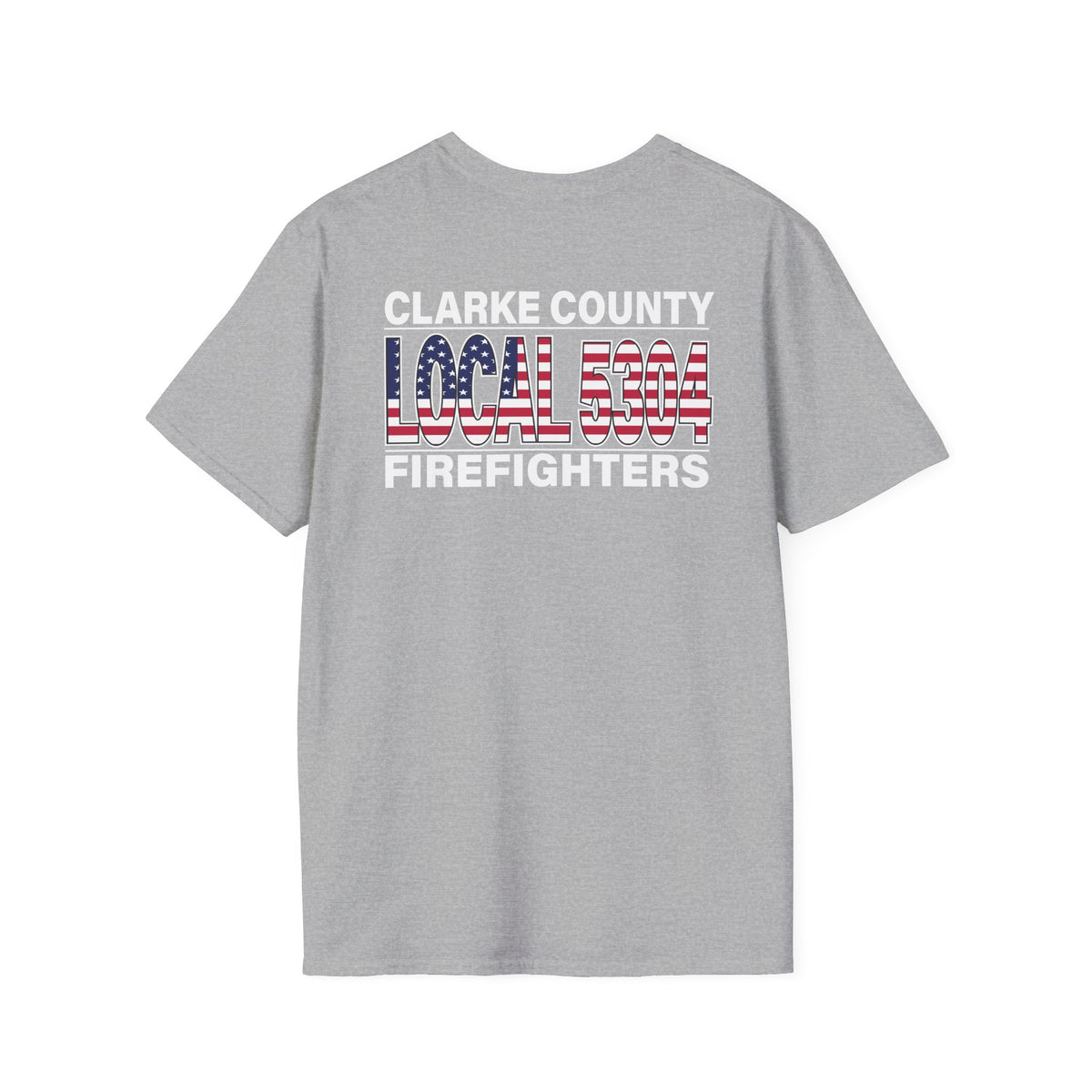 Clarke County Local 5304 version 3 (Portion of Proceeds go to Local 5304)  - Gildan Soft Cotton Softstyle T-Shirt