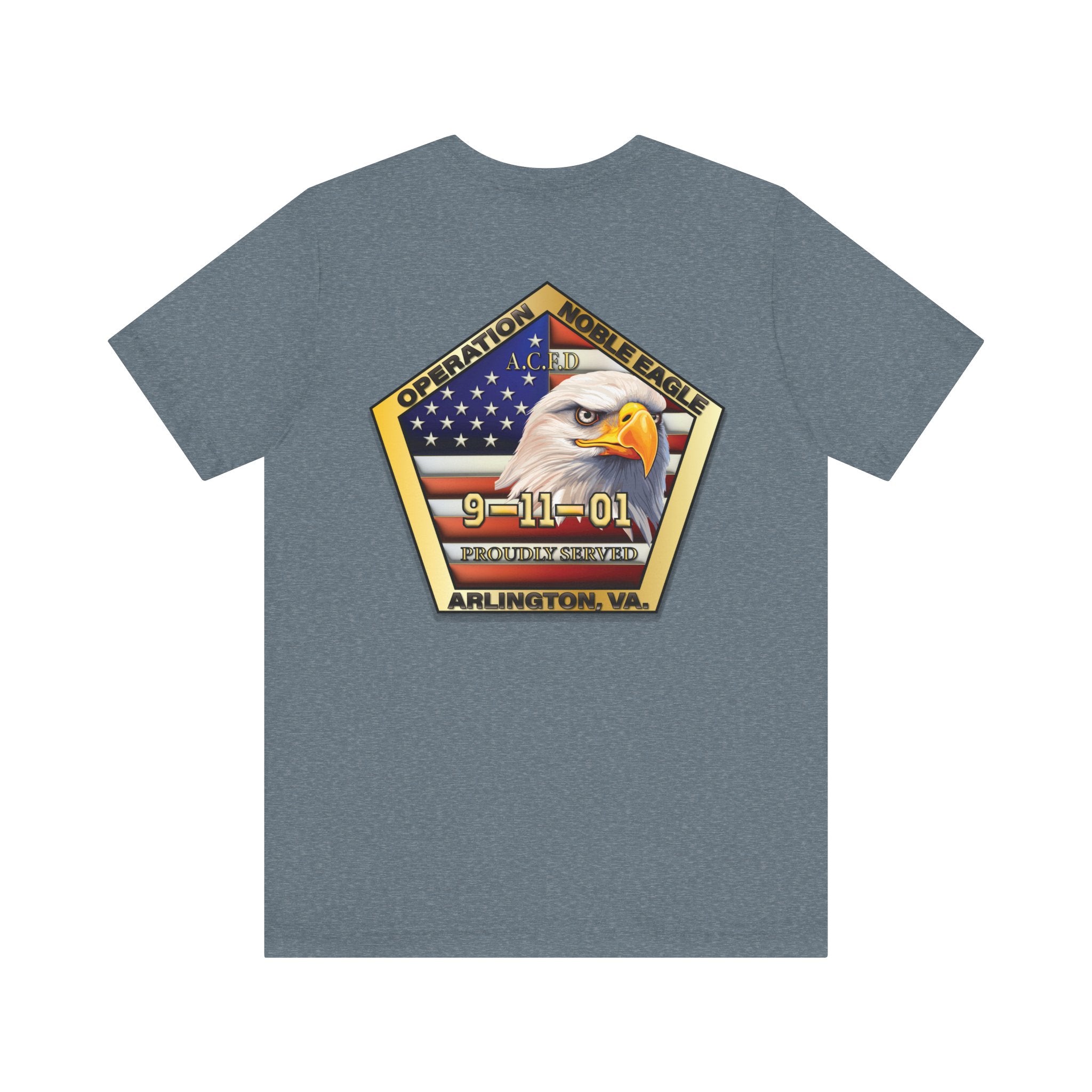 Operation Noble Eagle/Old Arlington Patch - Bella+Canvas Soft Unisex Tee