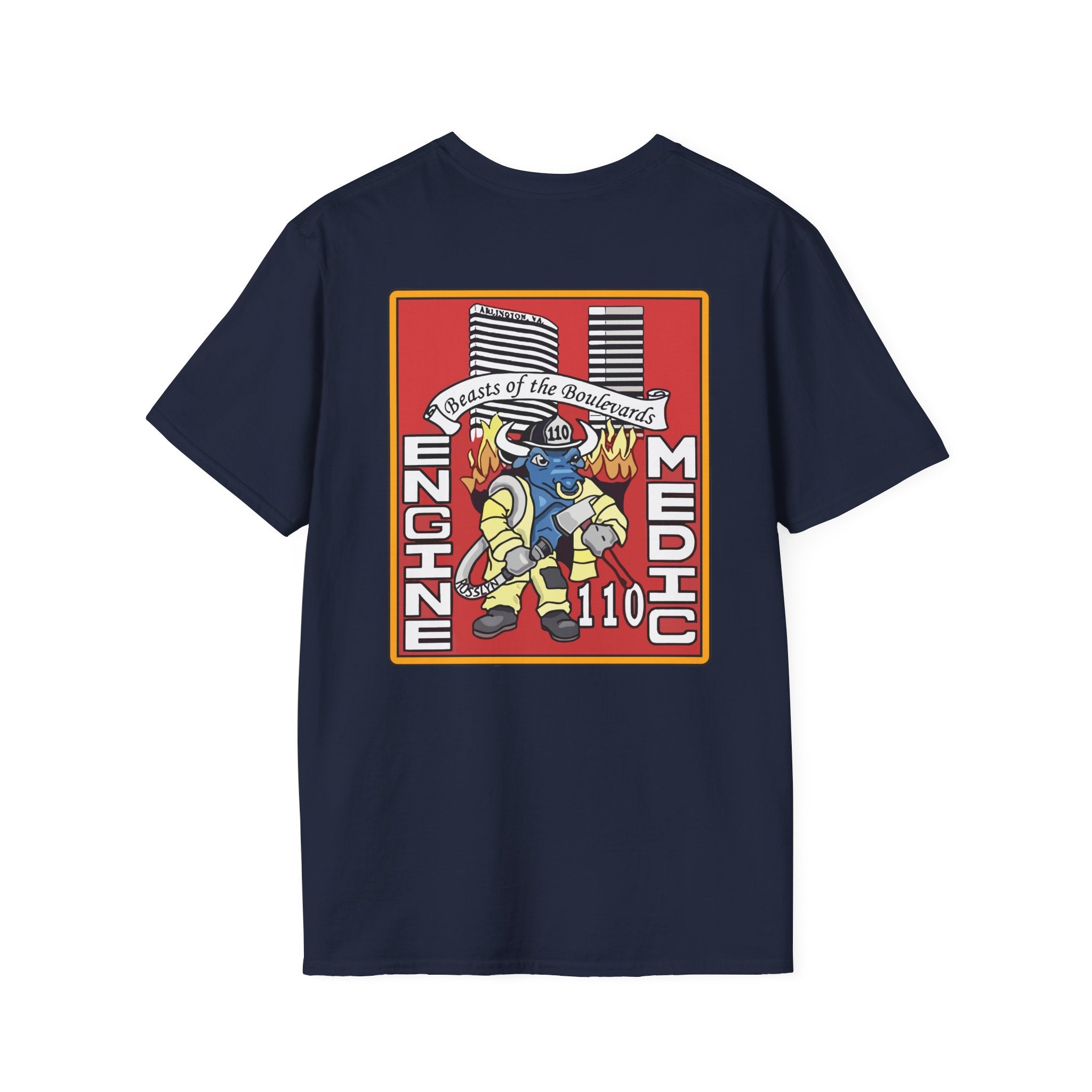 Arlington Station 10 Beast of Blvd - Gildan Soft Cotton Softstyle T-Shirt