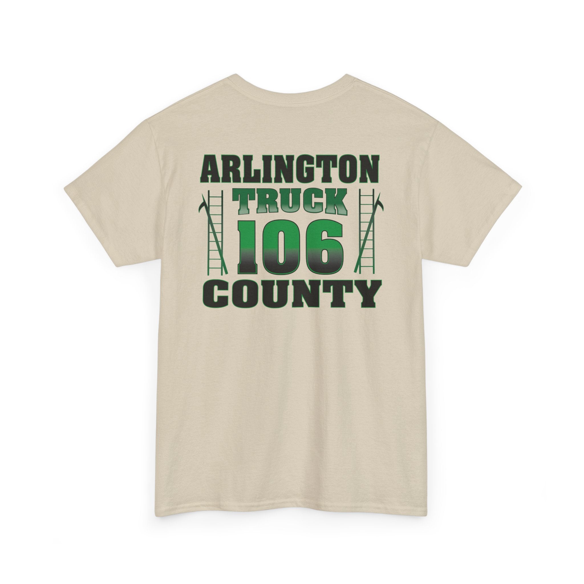 Station 6 Truck Arlington - Heavy Cotton Unisex Tee
