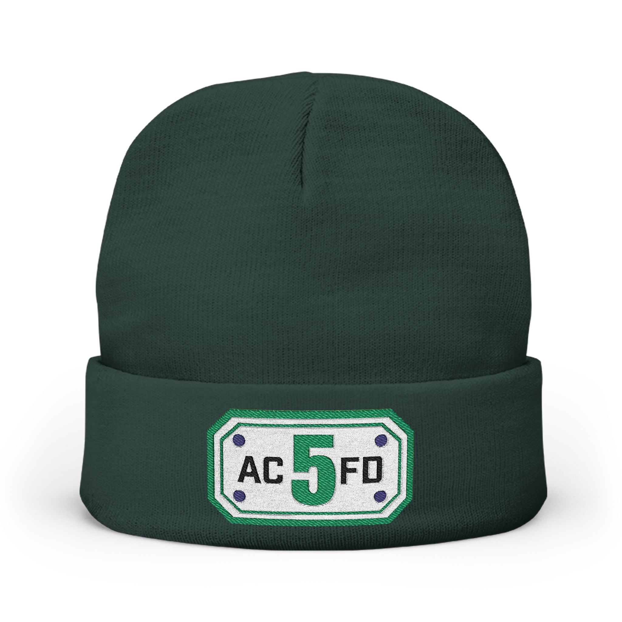 Arlington Truck 5 - Knit Beanie (Embroidery)