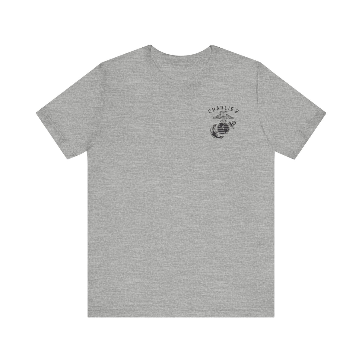 Charlie 2 Ronin (Black logo) - Bella Canva soft cotton bled.