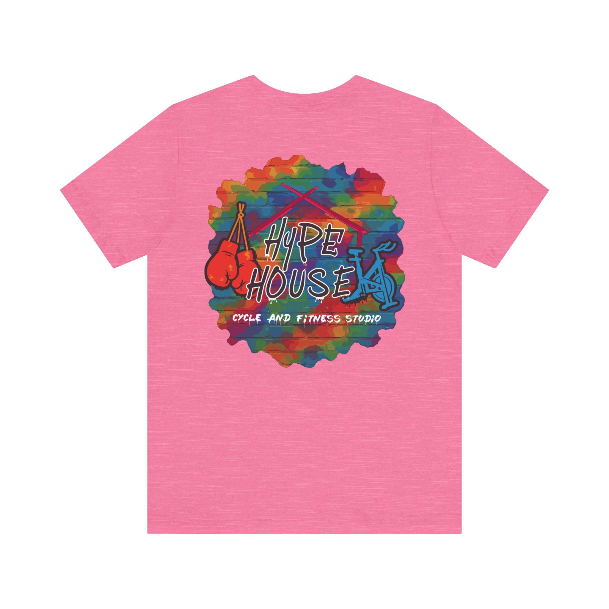 HH Cycle Color Logo light colors - Unisex Jersey Short Sleeve Tee