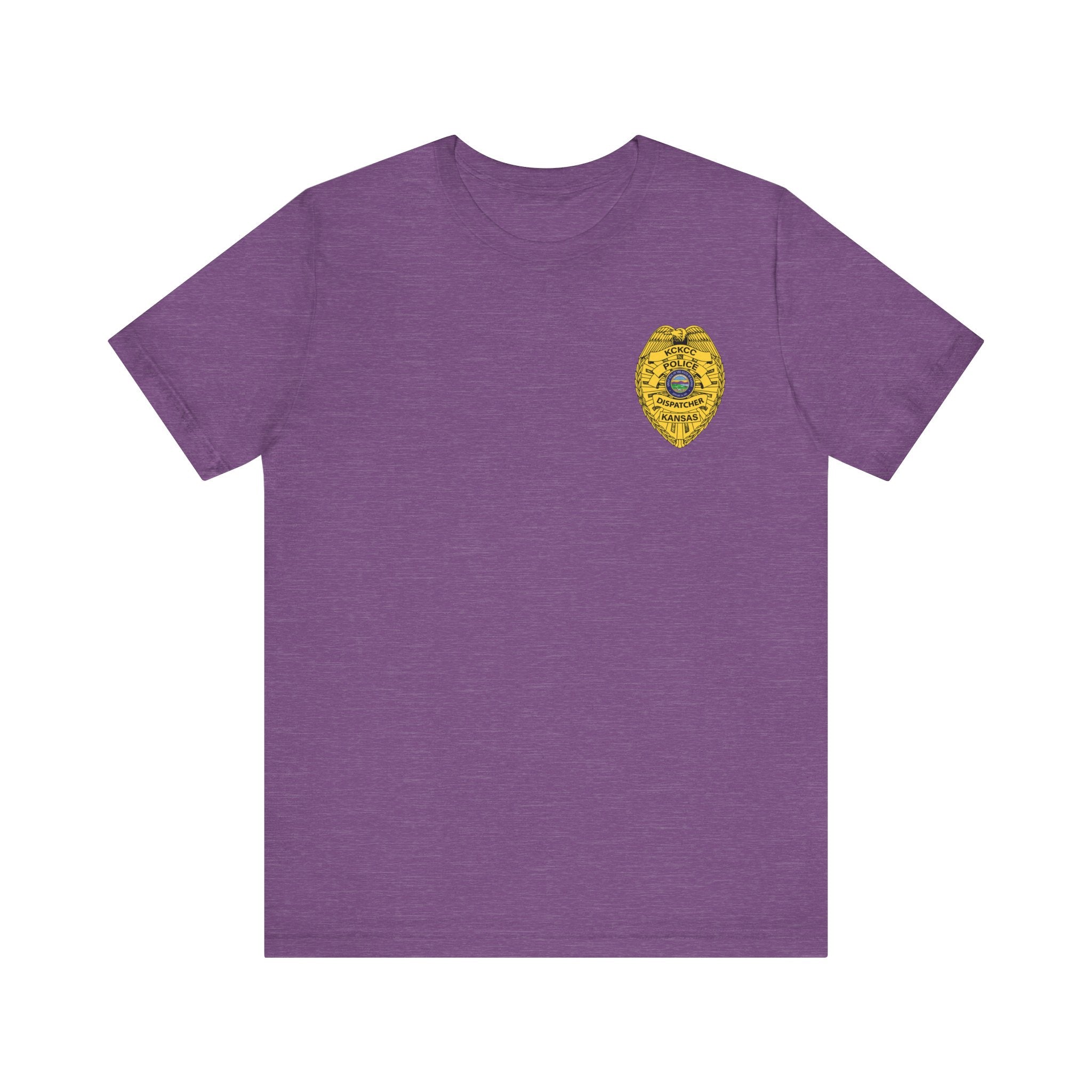 KCKCC Police Dispatcher - Unisex Jersey Short Sleeve Tee