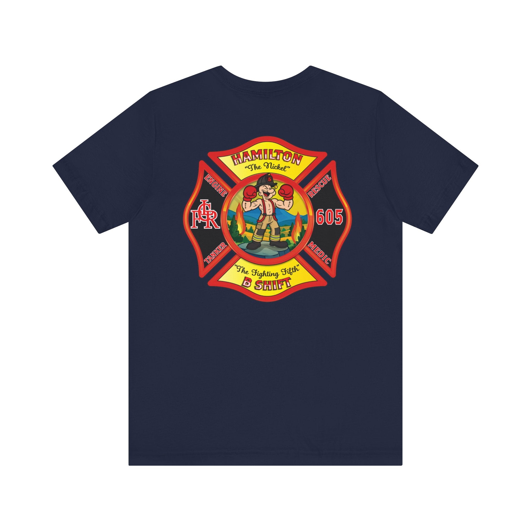 LCFR Hamilton Station 5 version 4 - Bella+Canvas Soft Unisex Tee