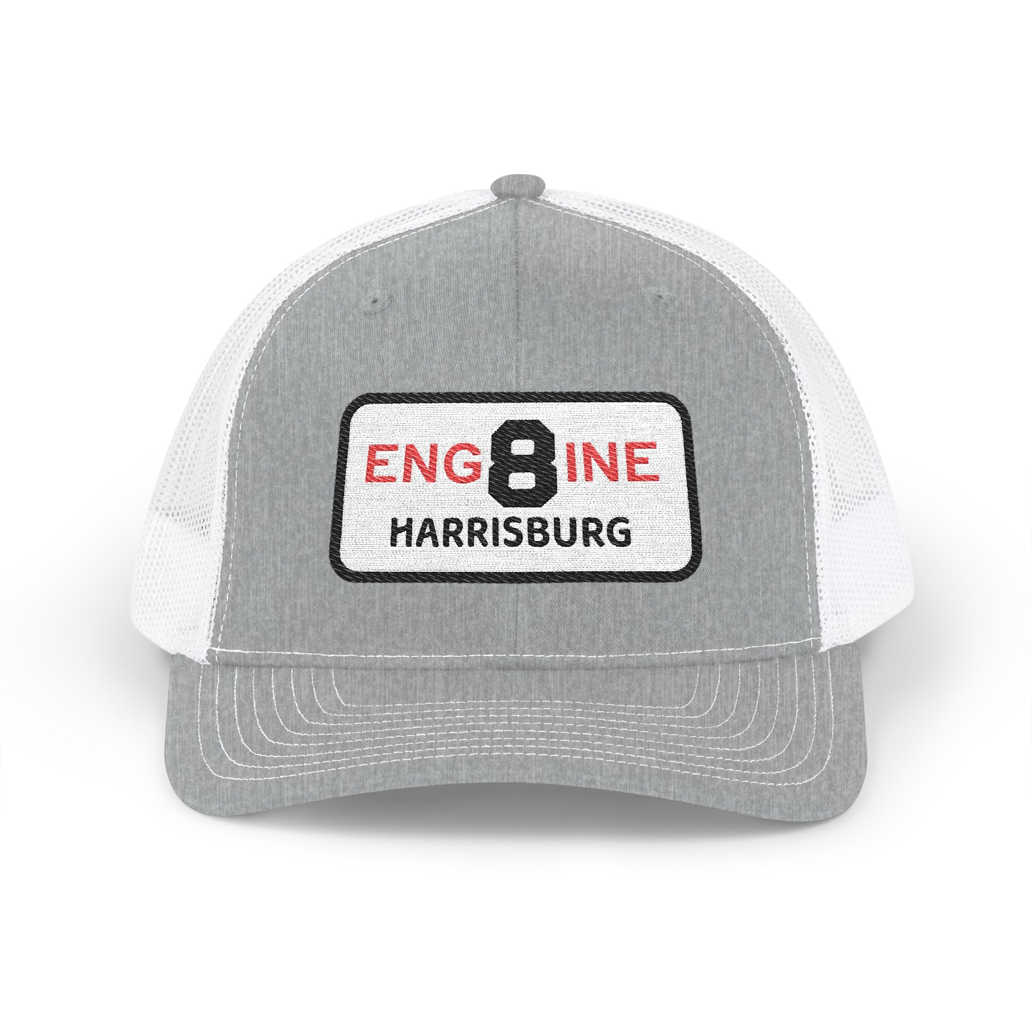 Harrisburg Fire Engine 8 - Richardson 112 Style Snapback Trucker Cap (Embroidery)
