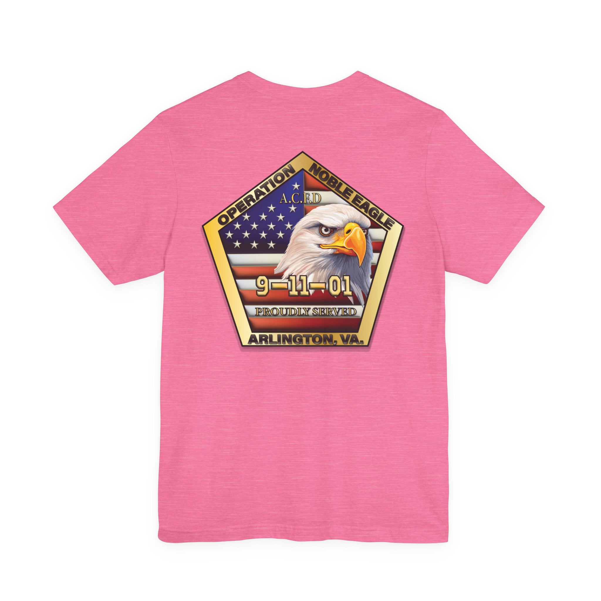 Operation Noble Eagle/Old Arlington Patch - Bella+Canvas Soft Unisex Tee