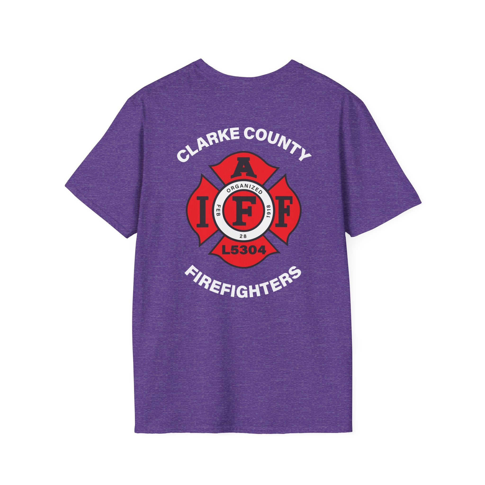 Clarke County Local 5304 (Portion of Proceeds go to Local 5304) - Gildan Soft Cotton Softstyle T-Shirt