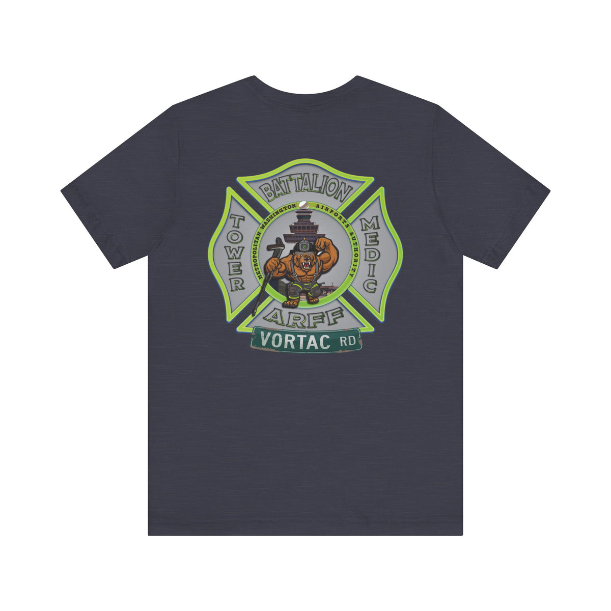MWAA 302 The Real Dulles South Shirt - Bella+Canvas Soft Cotton Unisex Tee