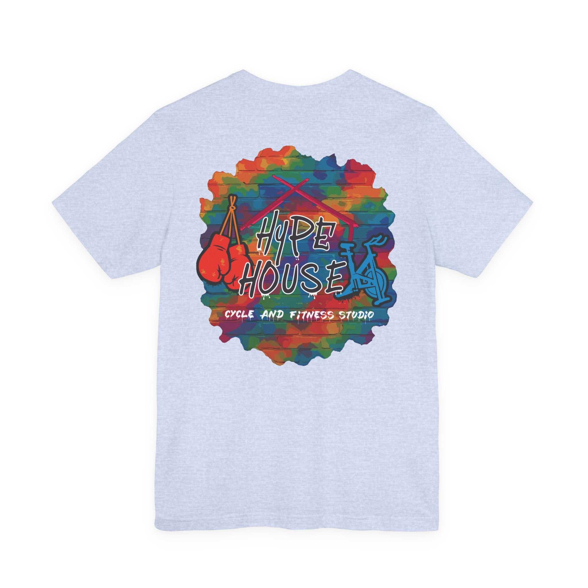 HH Cycle Color Logo light colors - Unisex Jersey Short Sleeve Tee