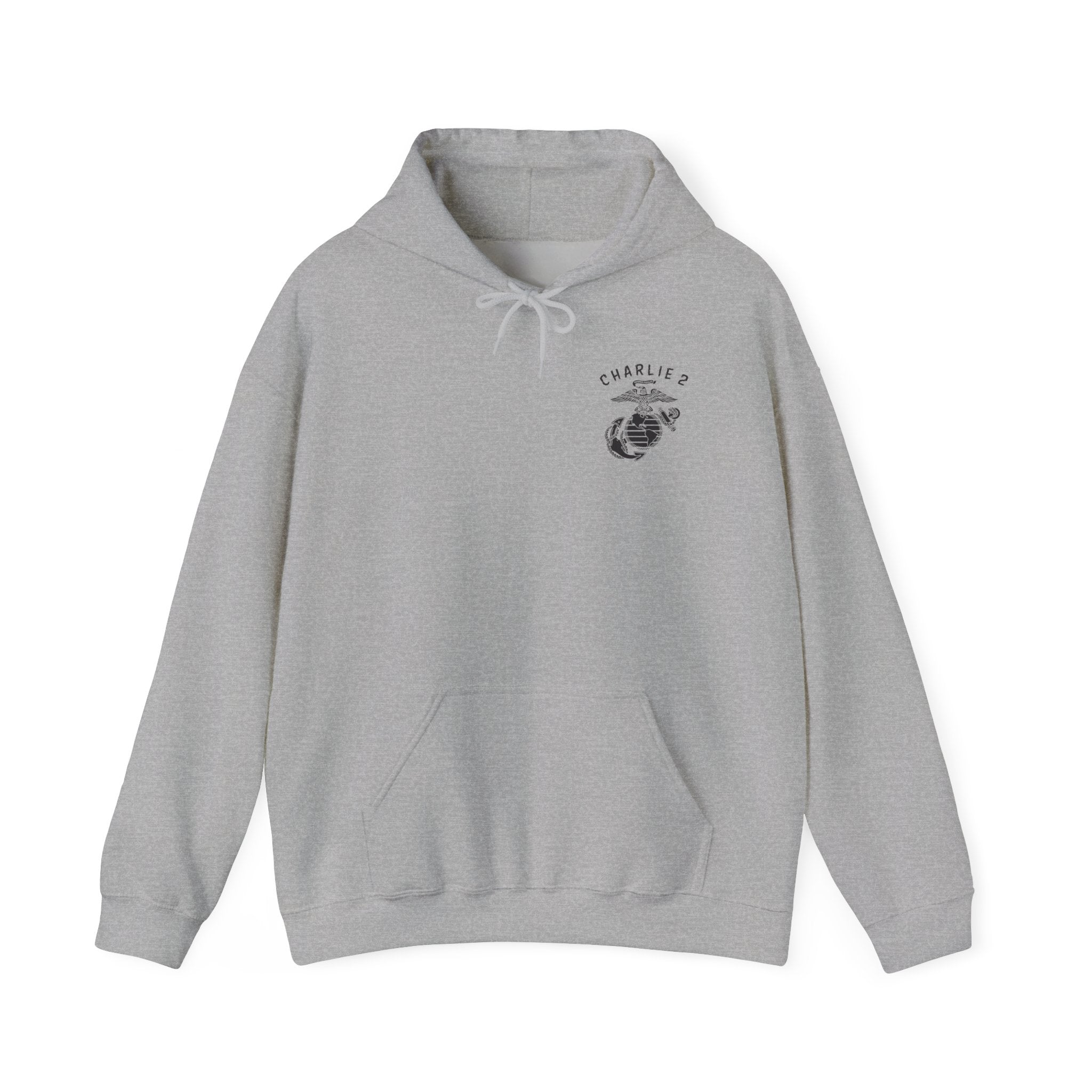 Charlie 2 Ronin (black Logo) - Gildan Heavy Blend™ Hooded Sweatshirt