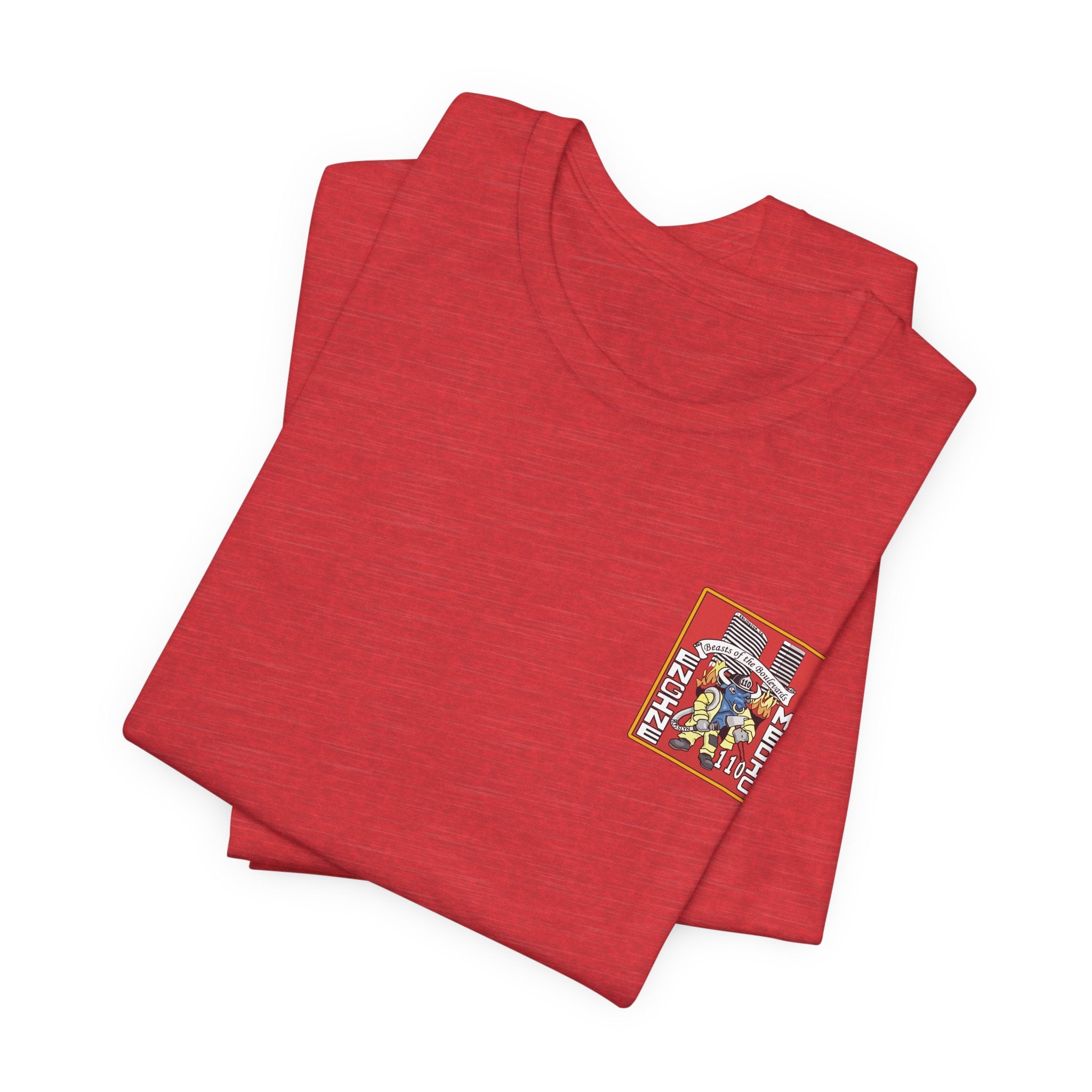 Station 10 Beast Front and Back - Bella+Canvas Soft Unisex Tee