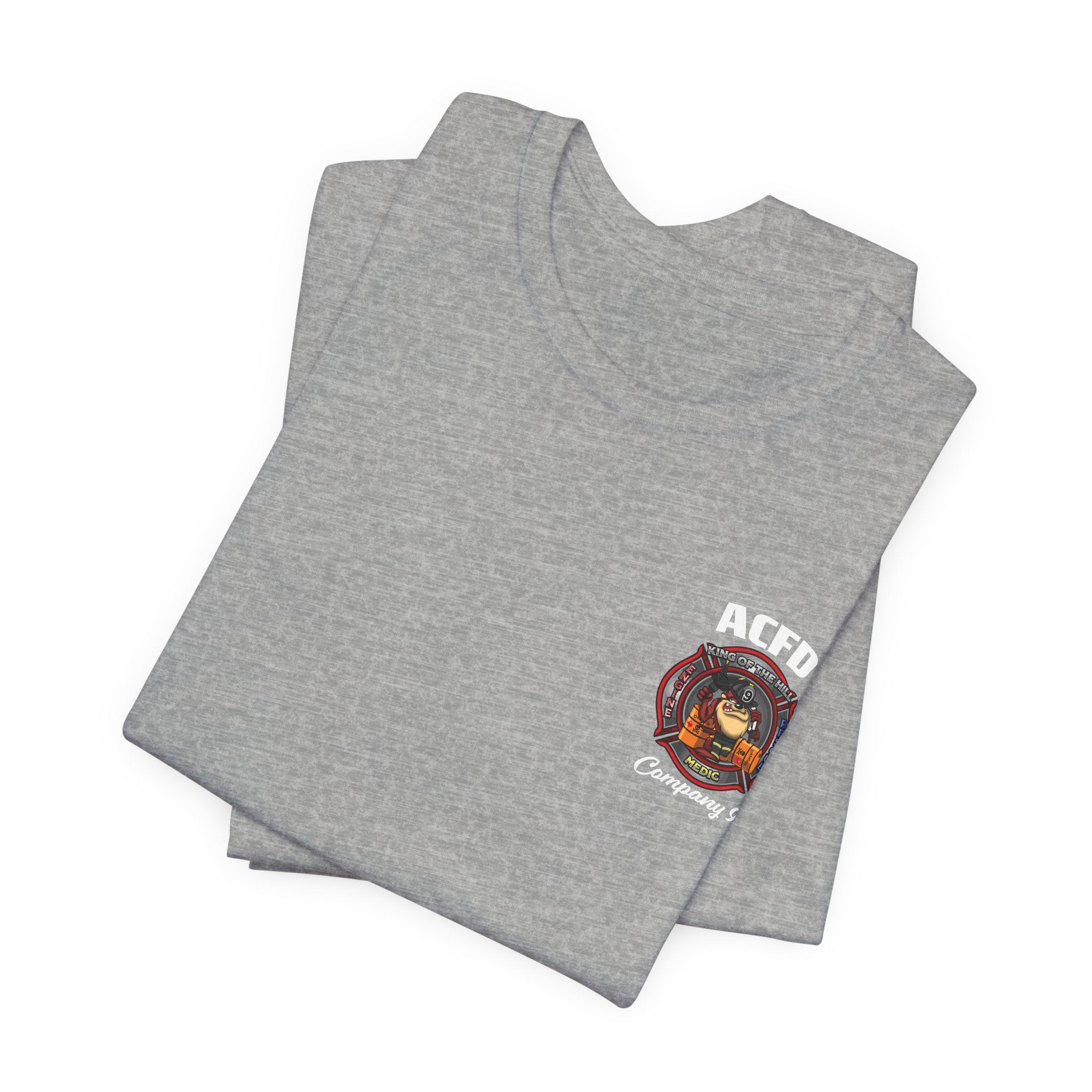 Station 9 Firefighter Engine - Bella+Canvas Soft Unisex Tee