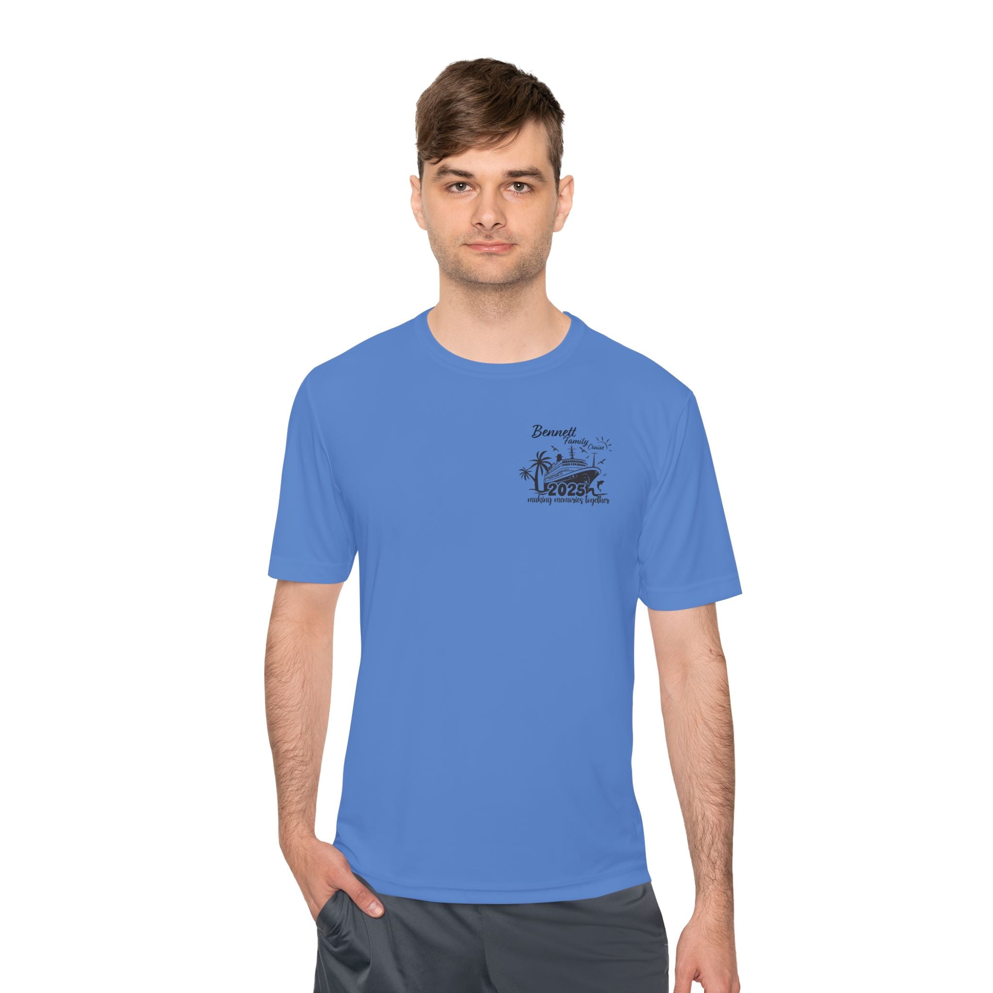 Bennet Family Cruise Black Text - Unisex Moisture Wicking Tee