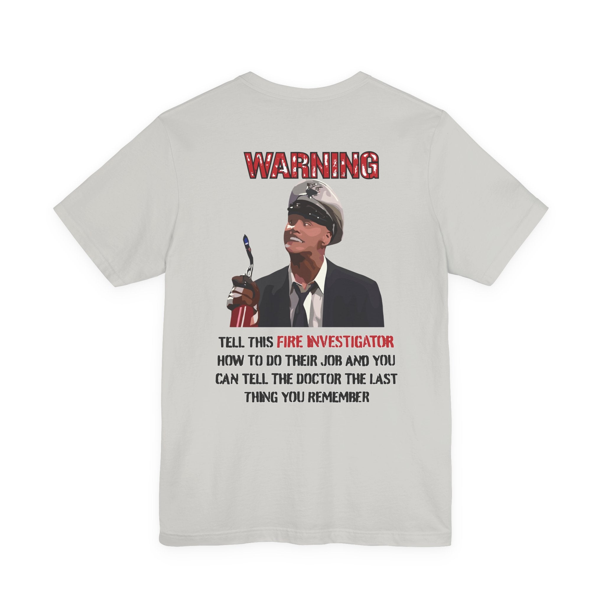 Fire Marshal Funny Shirt - Heavy Cotton Unisex Tee -