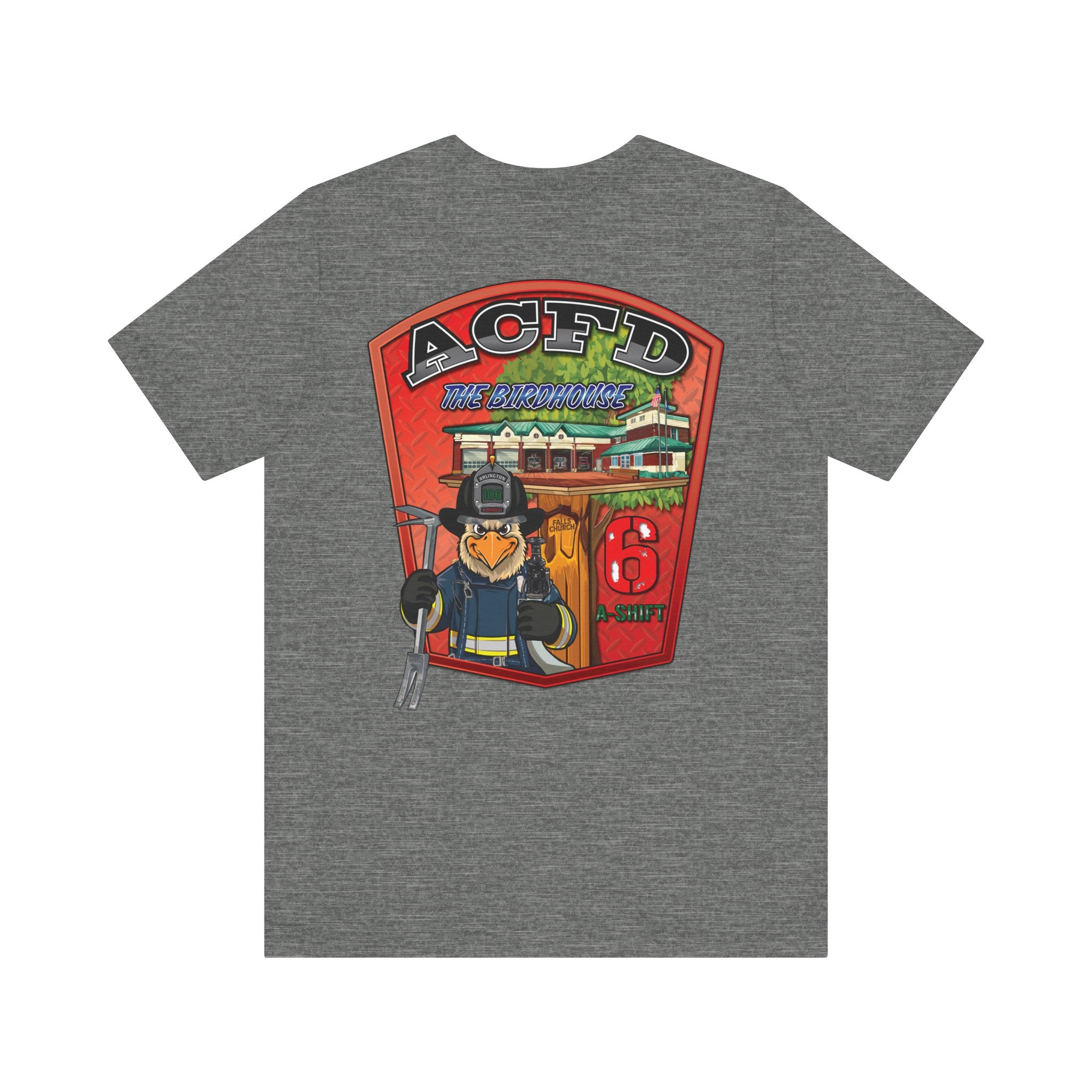 Arlington Station 6 A-Shift BirdHouse - Bella+Canvas Soft Unisex Tee