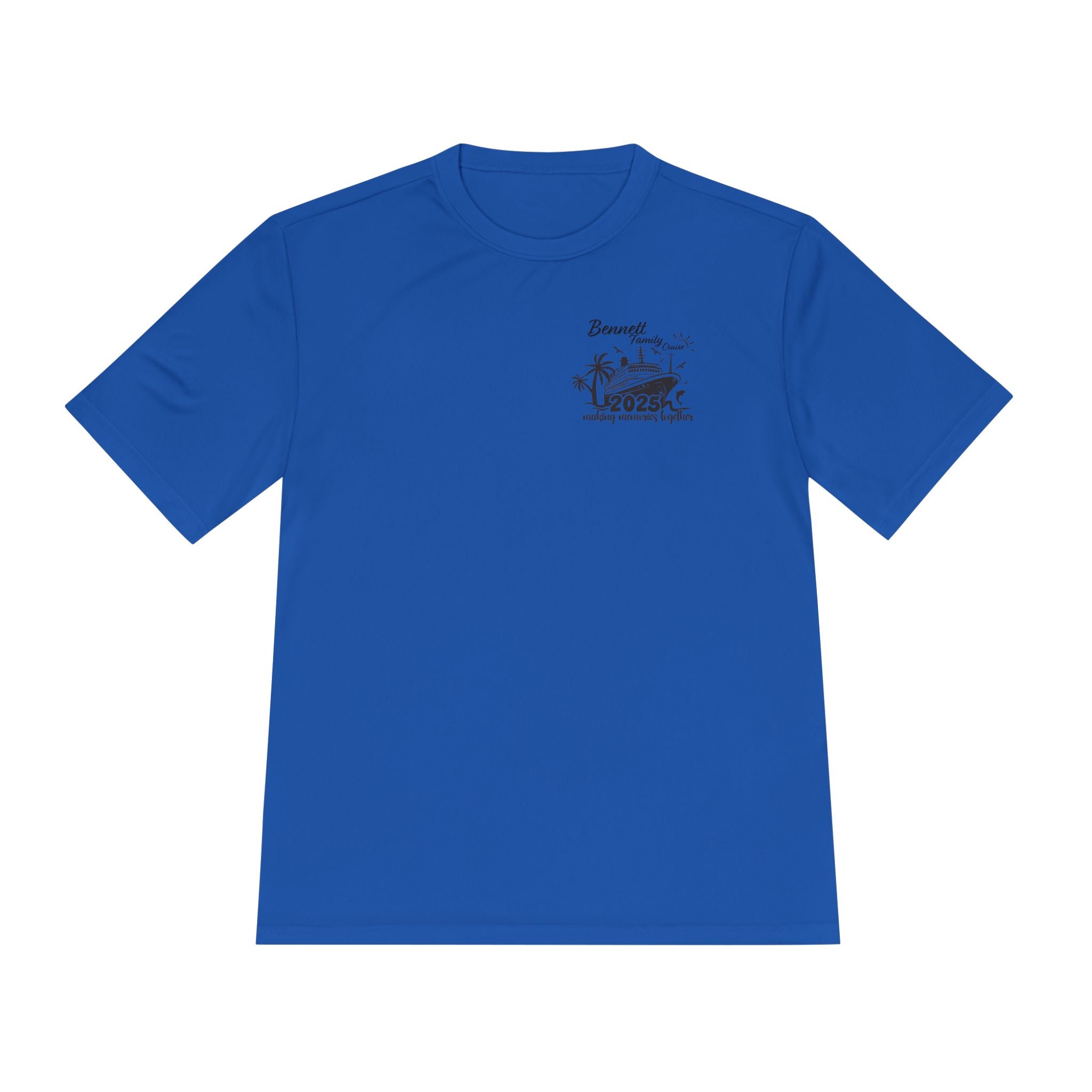 Bennet Family Cruise Black Text - Unisex Moisture Wicking Tee