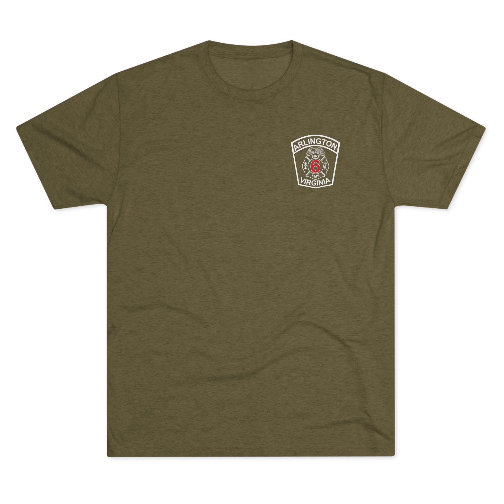 Engine 6 Falls Church - NextLevel Tri-Blend Crew Tee