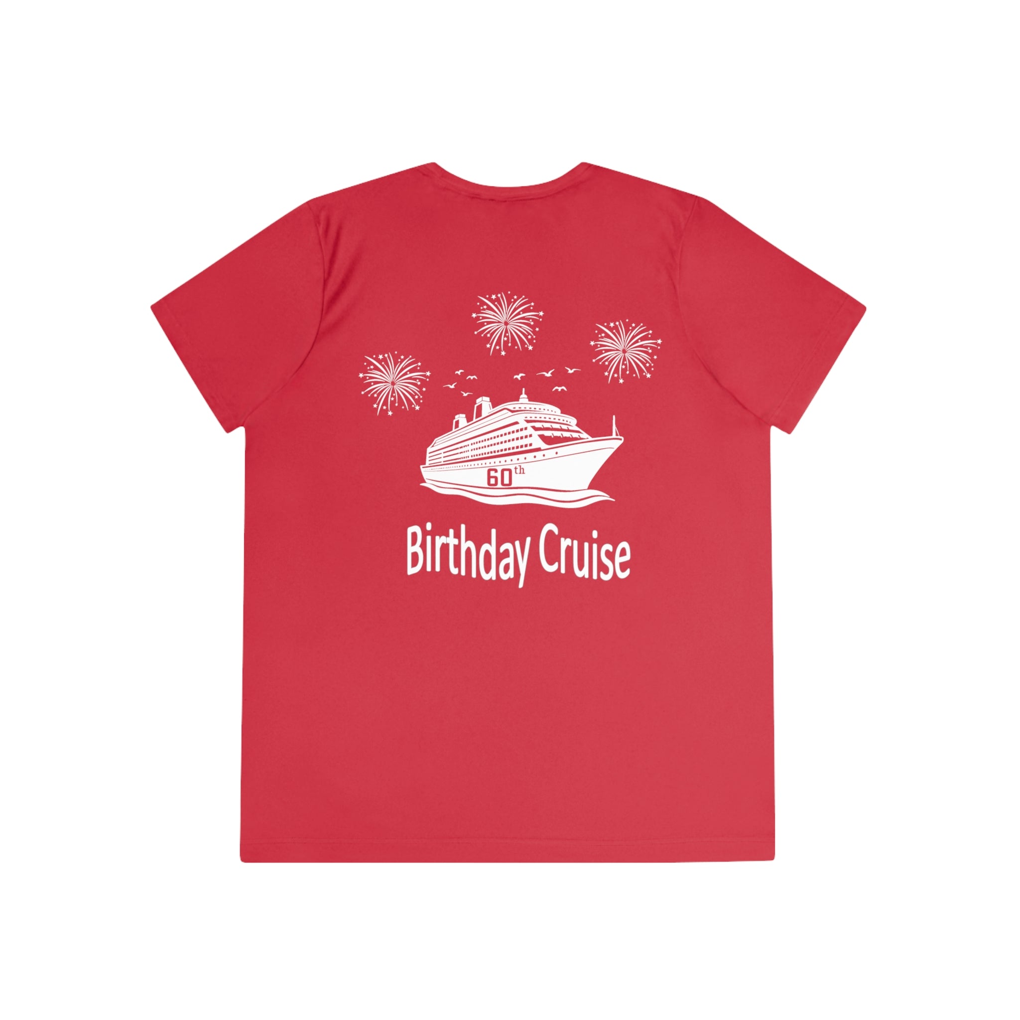 Renee Family Cruise White - Ladies Moisture Wicking Competitor Tee