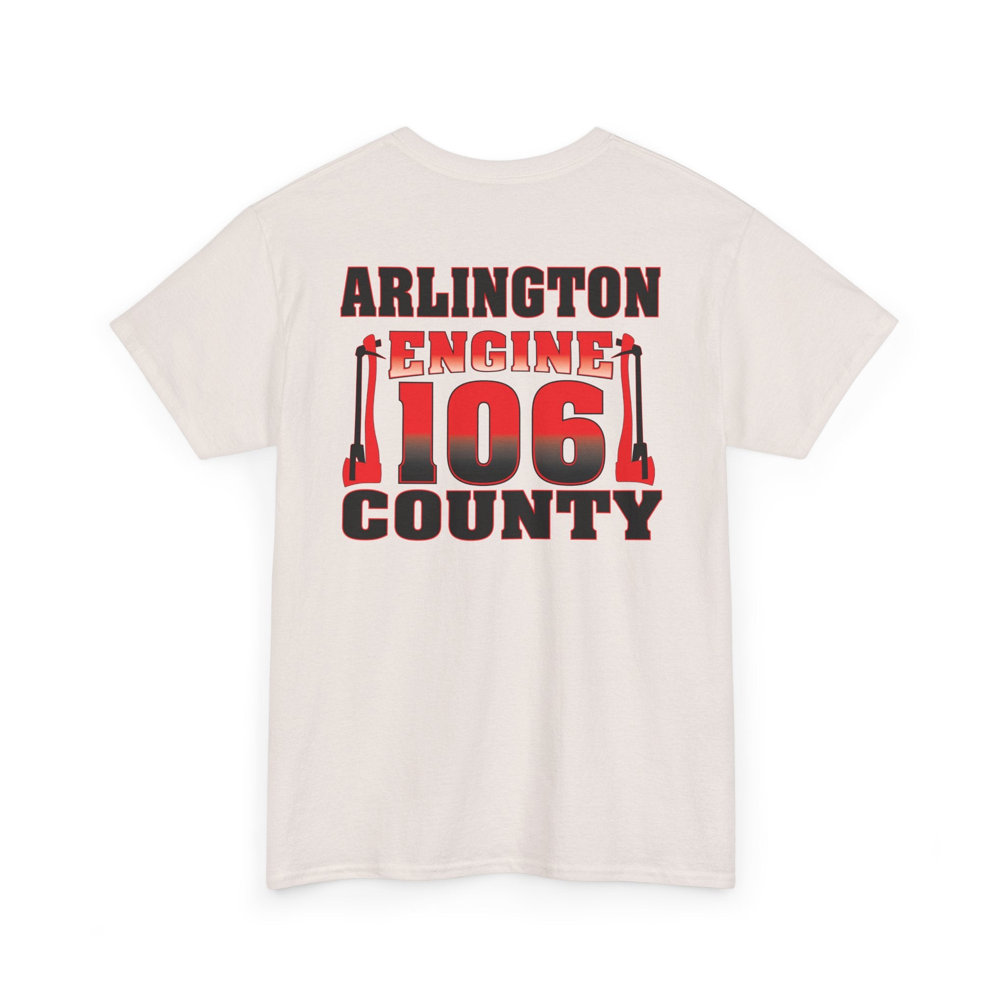 Station 6 Engine Arlington - Heavy Cotton Unisex Tee