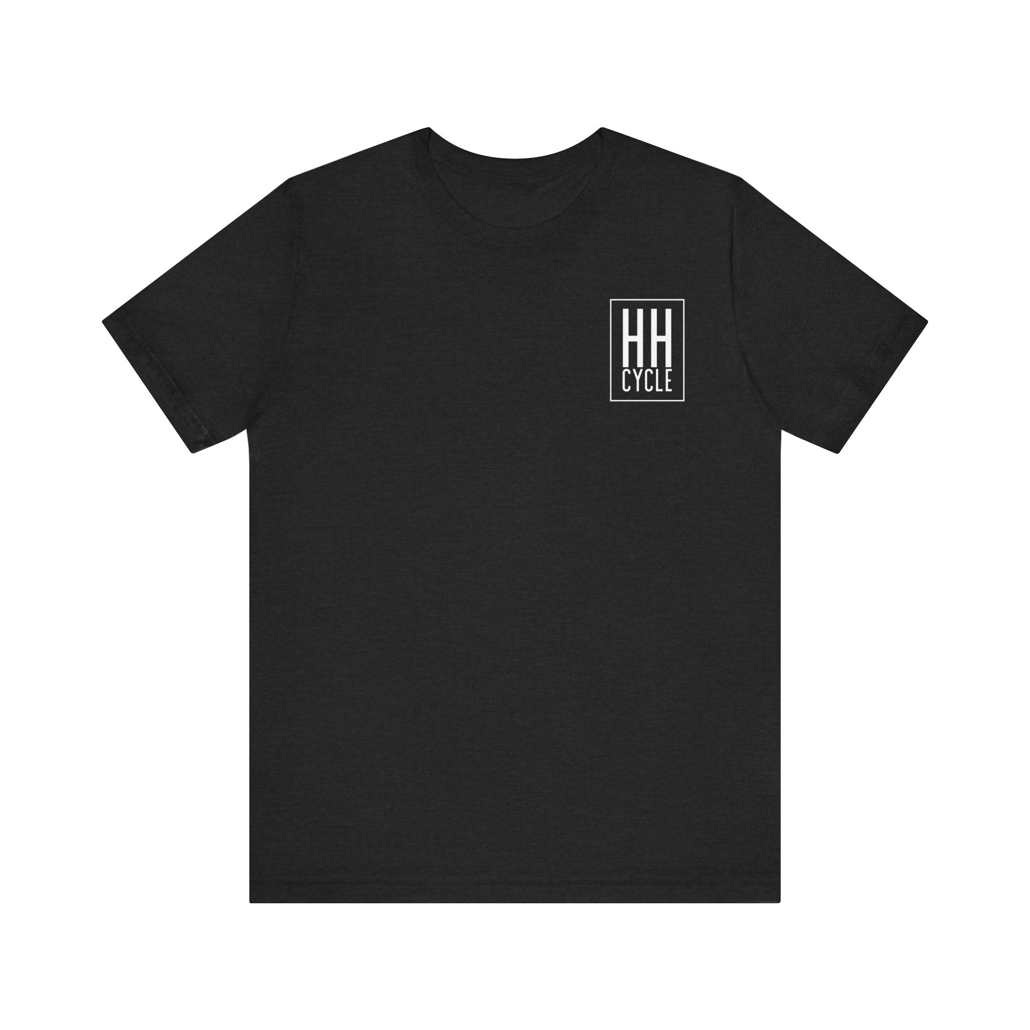 HH Cycle Work Hard dark colors - Unisex Jersey Short Sleeve Tee