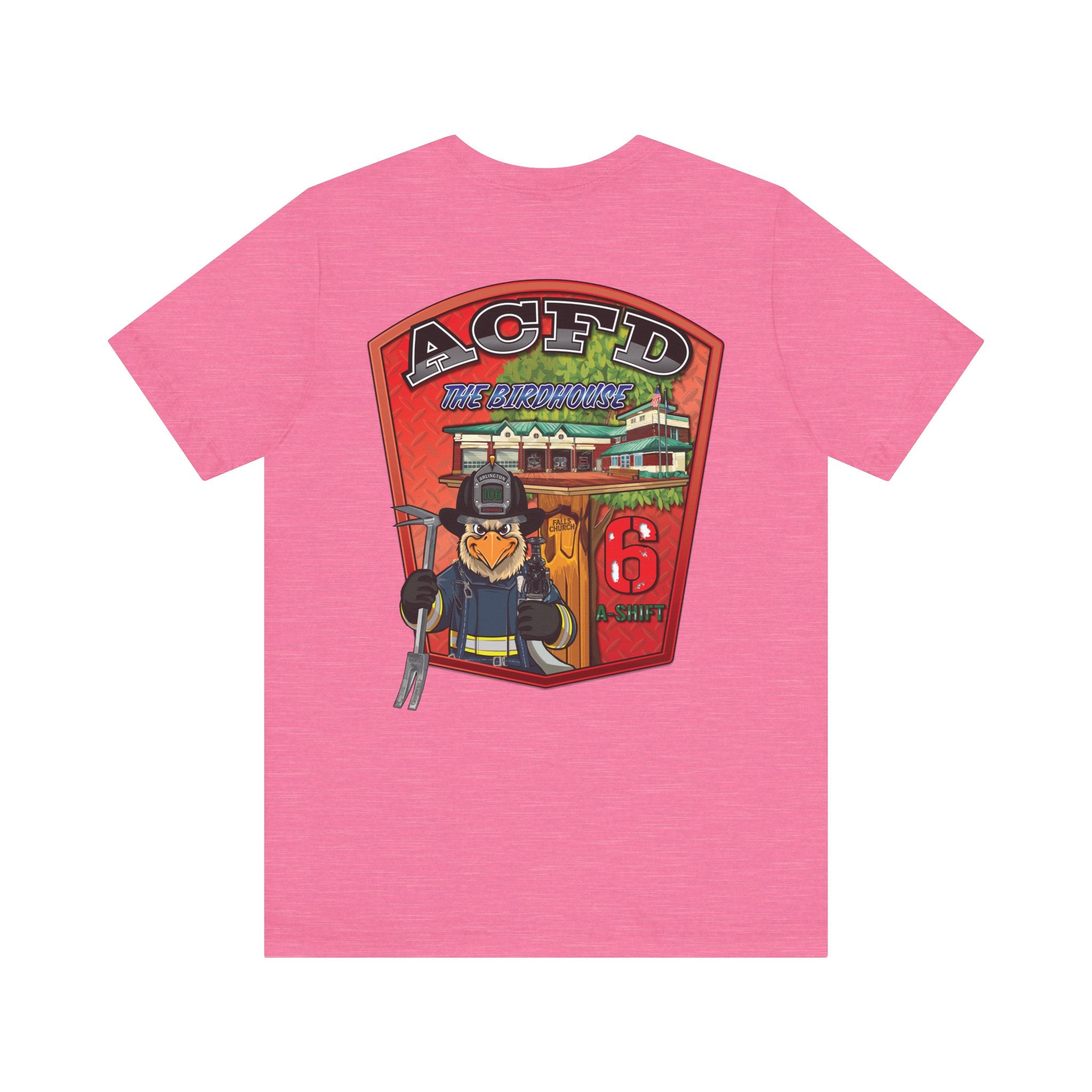 Arlington Station 6 A-Shift BirdHouse - Bella+Canvas Soft Unisex Tee
