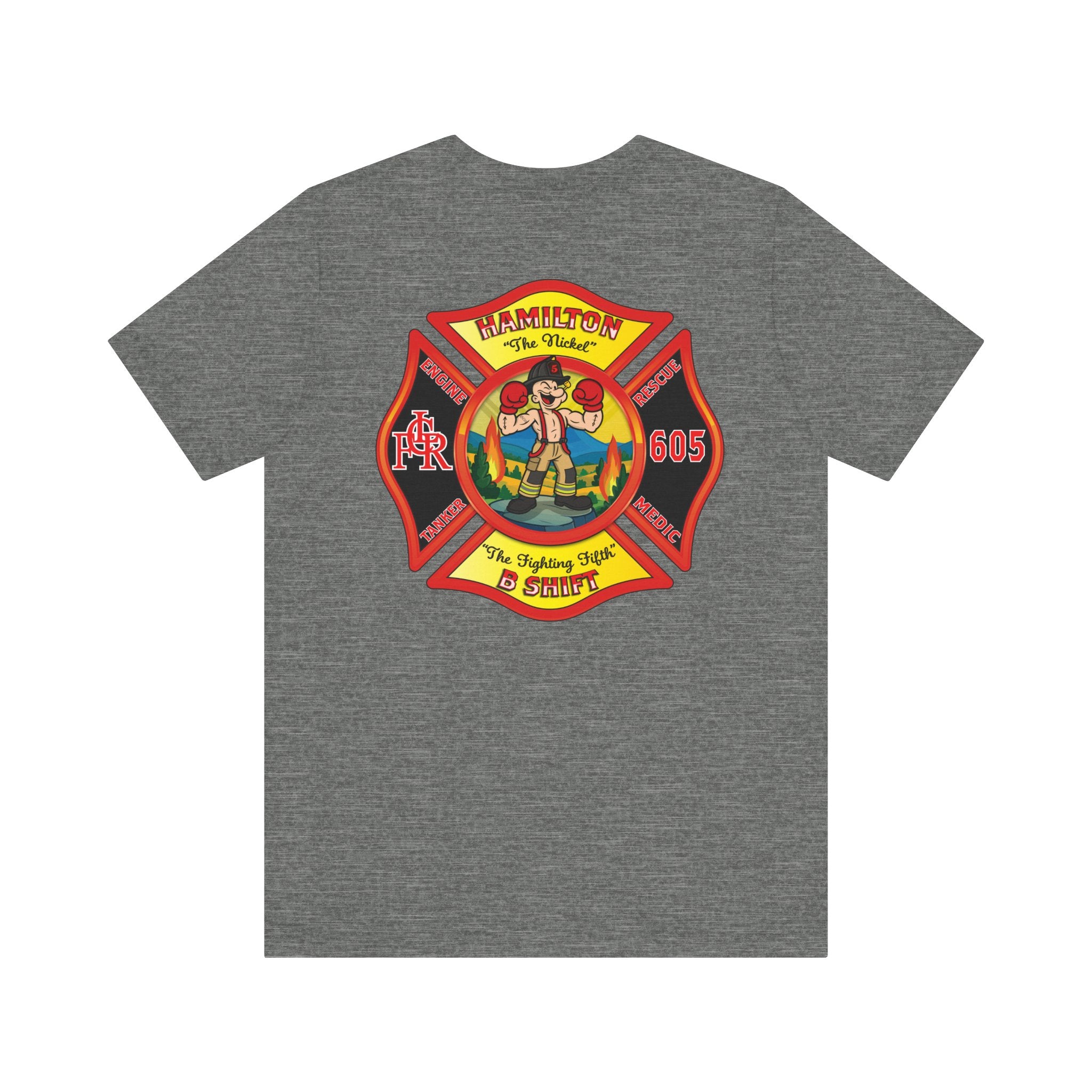 LCFR Hamilton Station 5 version 3- Bella+Canvas Soft Unisex Tee